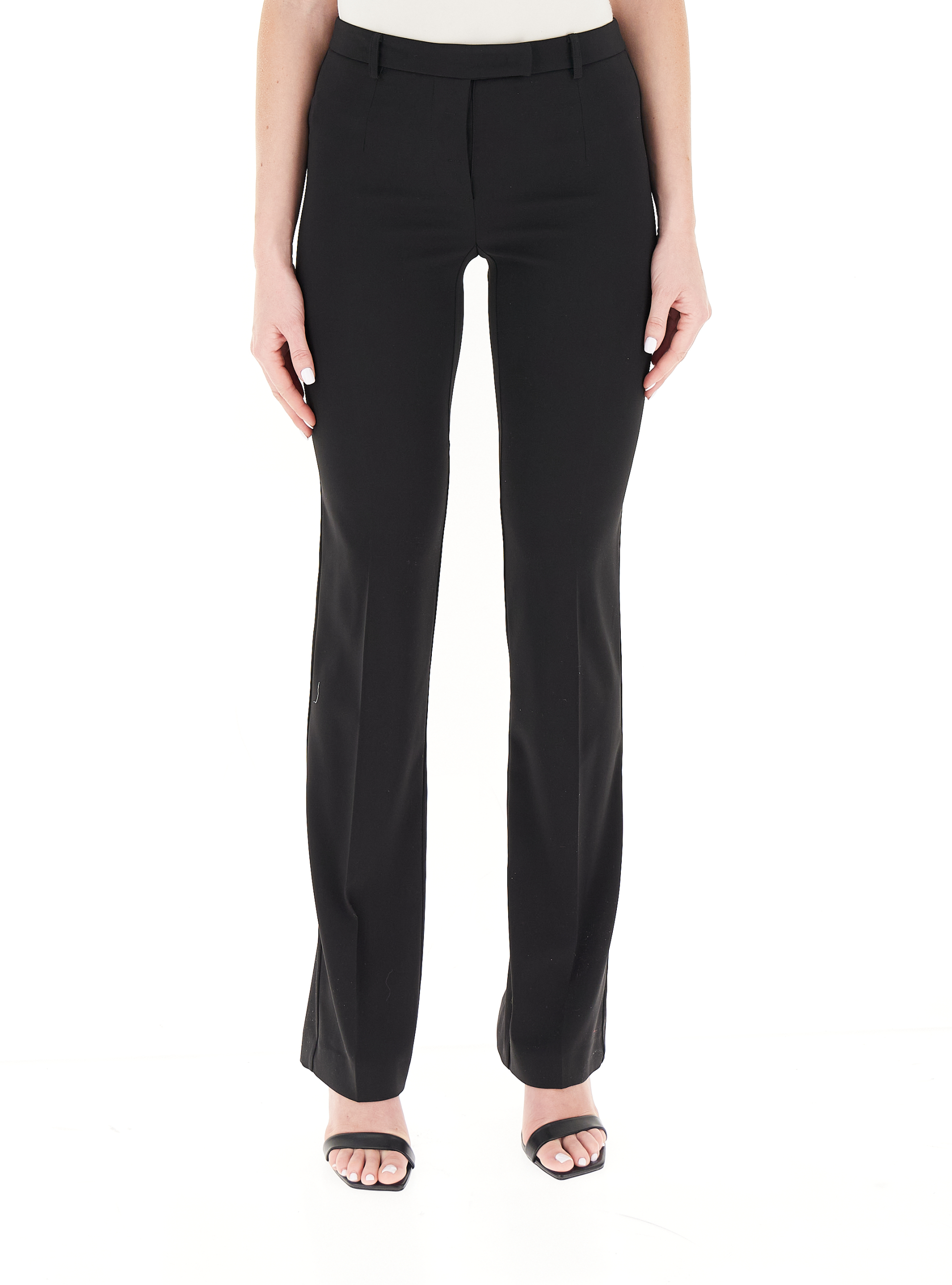 Pantalone con spacchi NERO