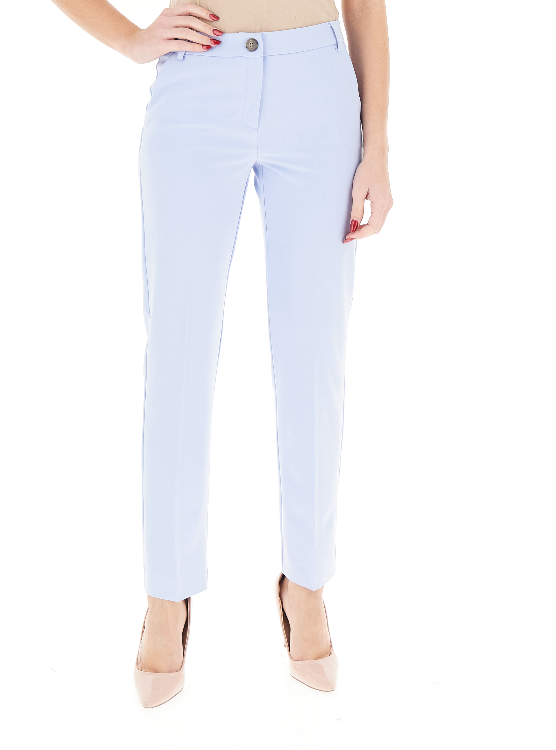 Pantalone a sigaretta AZZURRO CHIARO