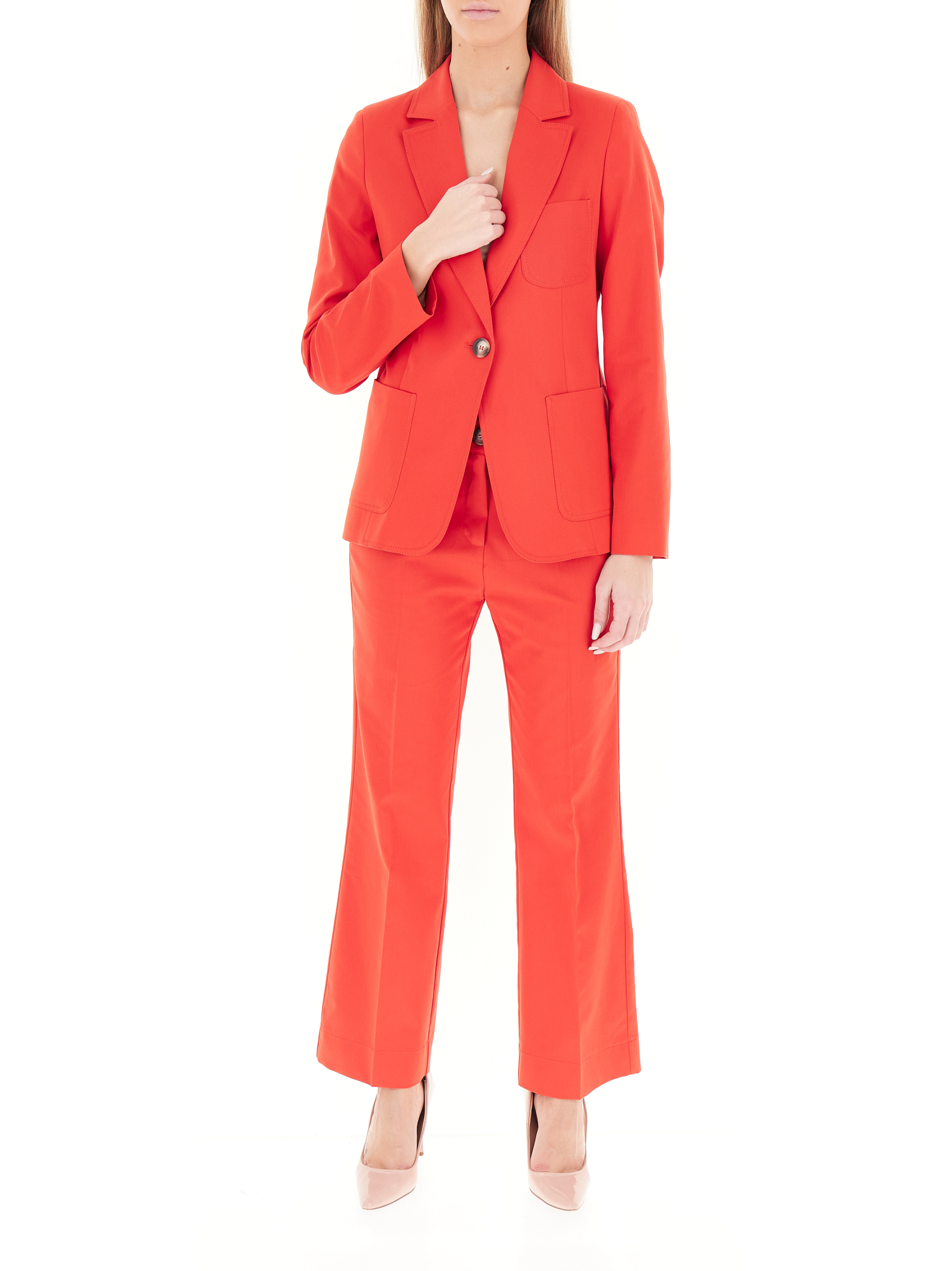 Tailleur monopetto ROSSO 06