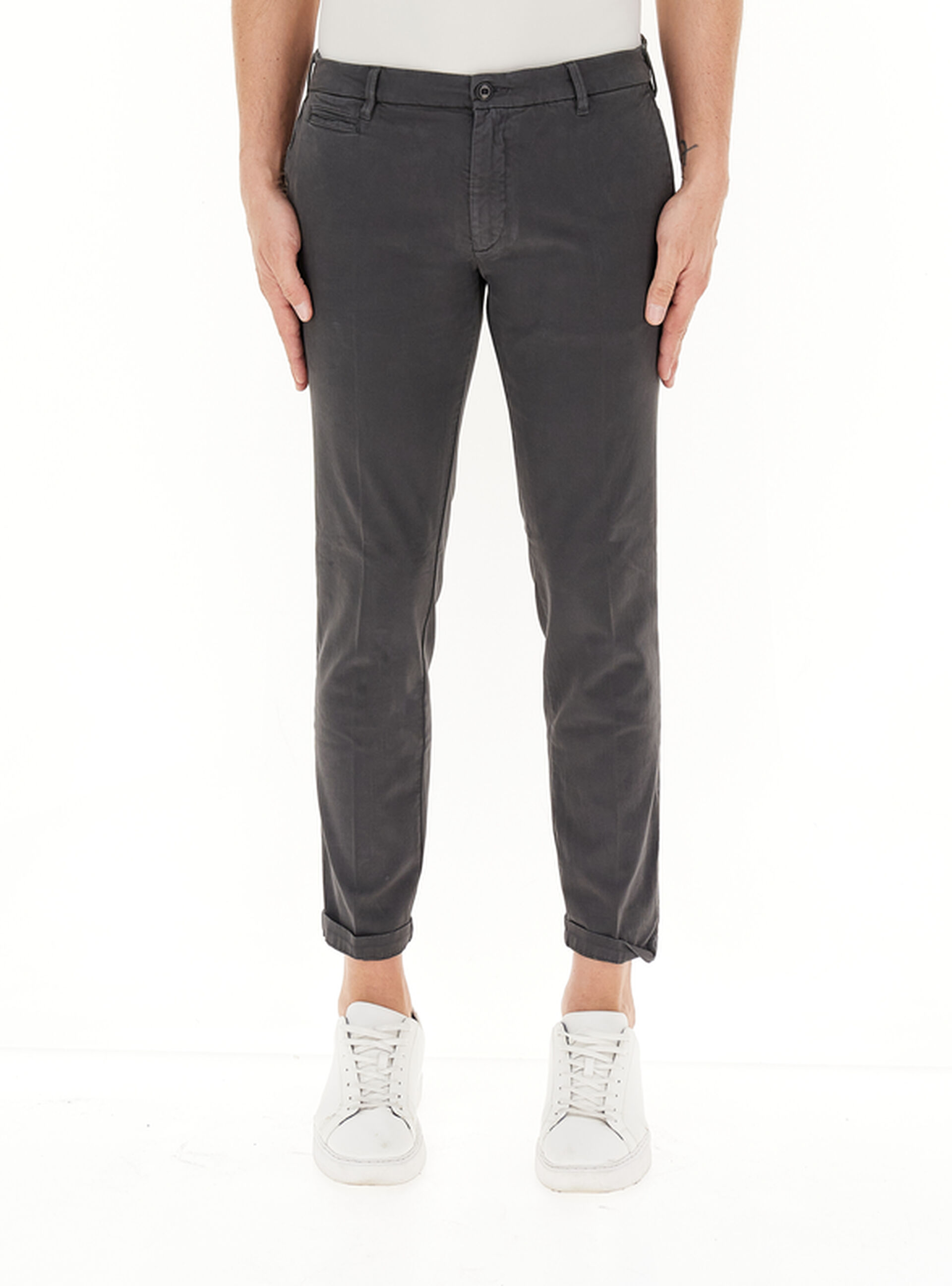 WEFT Pantalone chino GRIGIO 46