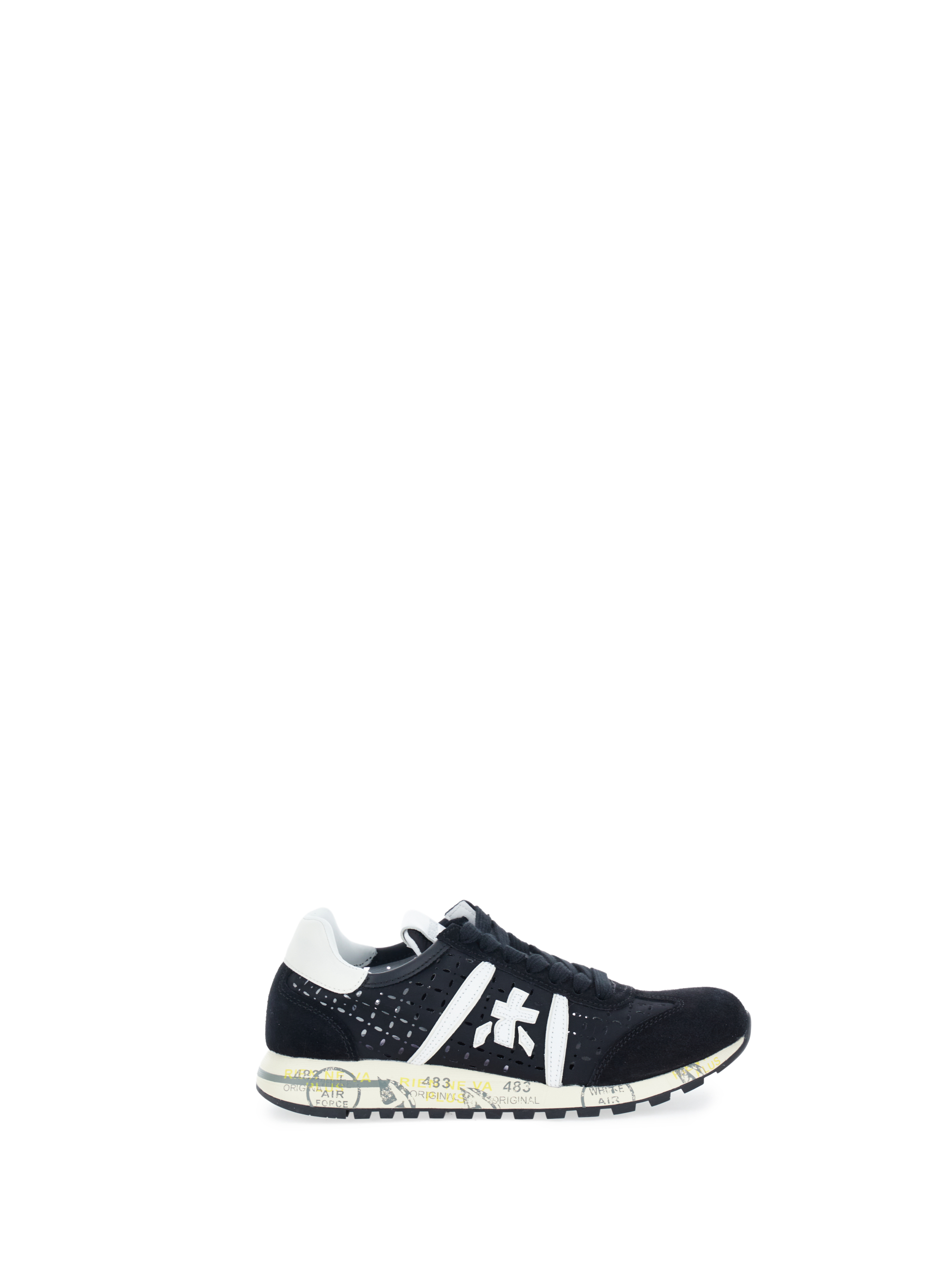 Premiata Sneakers con inserti NERO