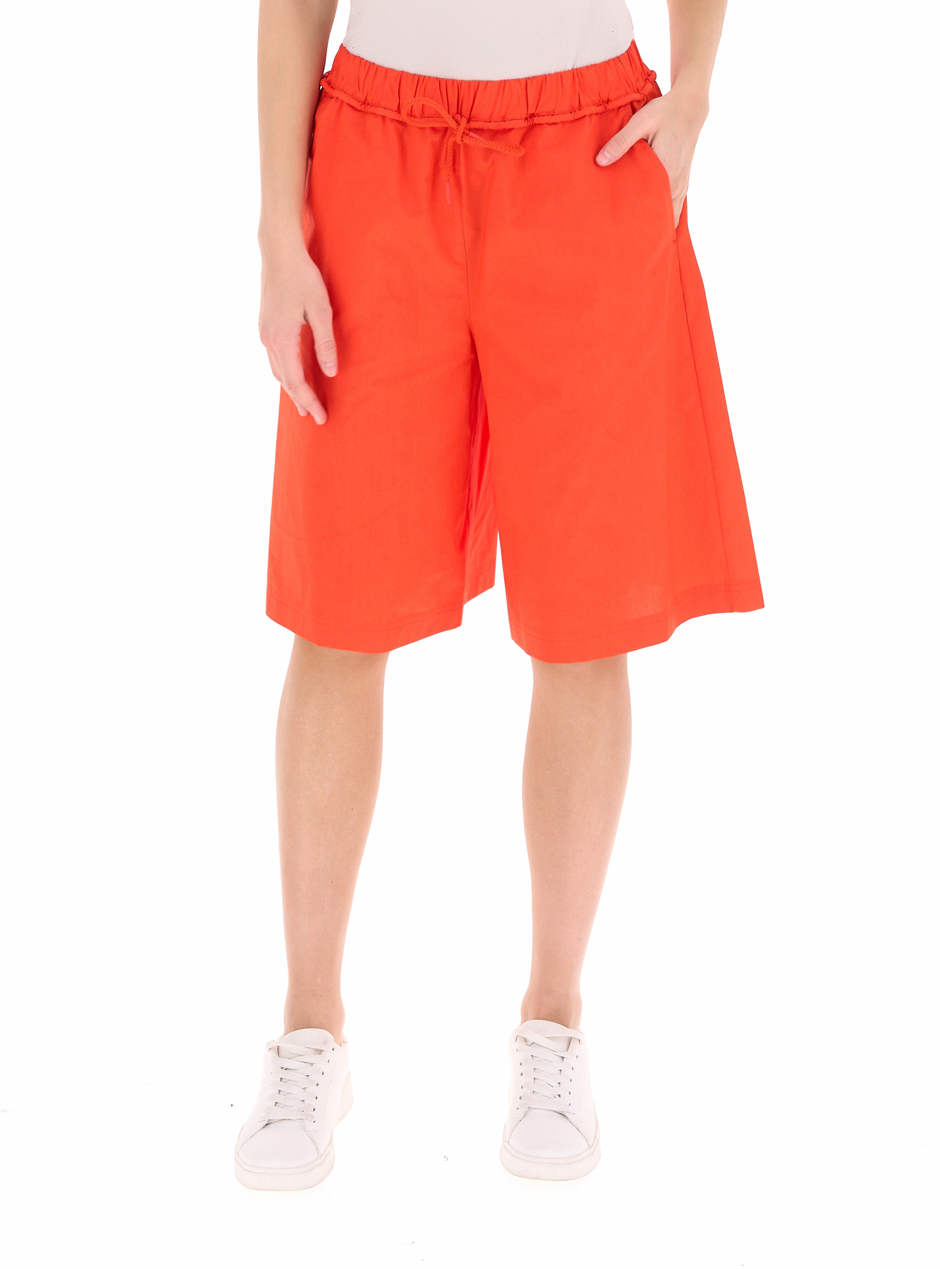 Bermuda in cotone ARANCIO INTENSO