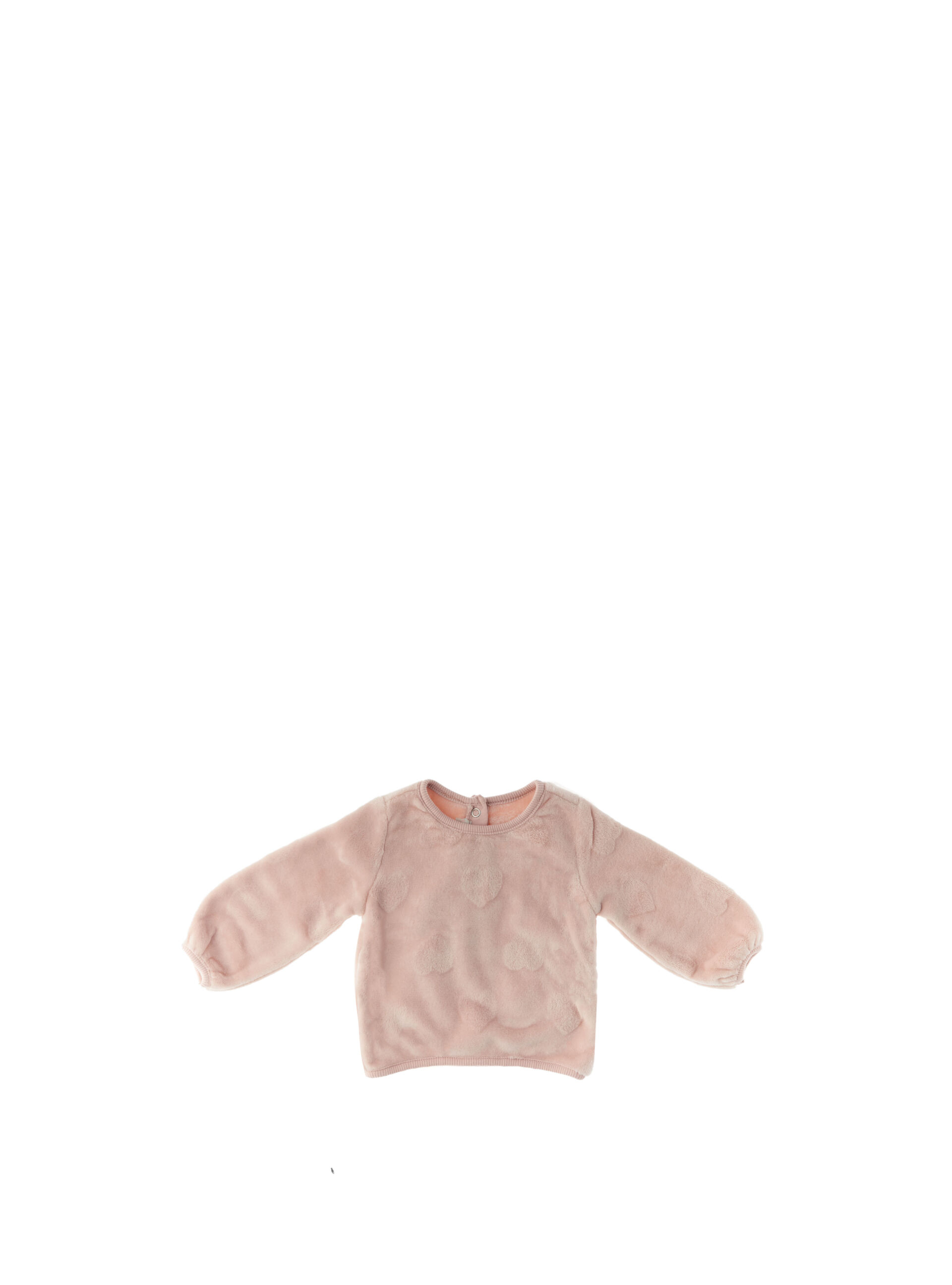 Felpa girocollo ROSA CHIARO 076/12M