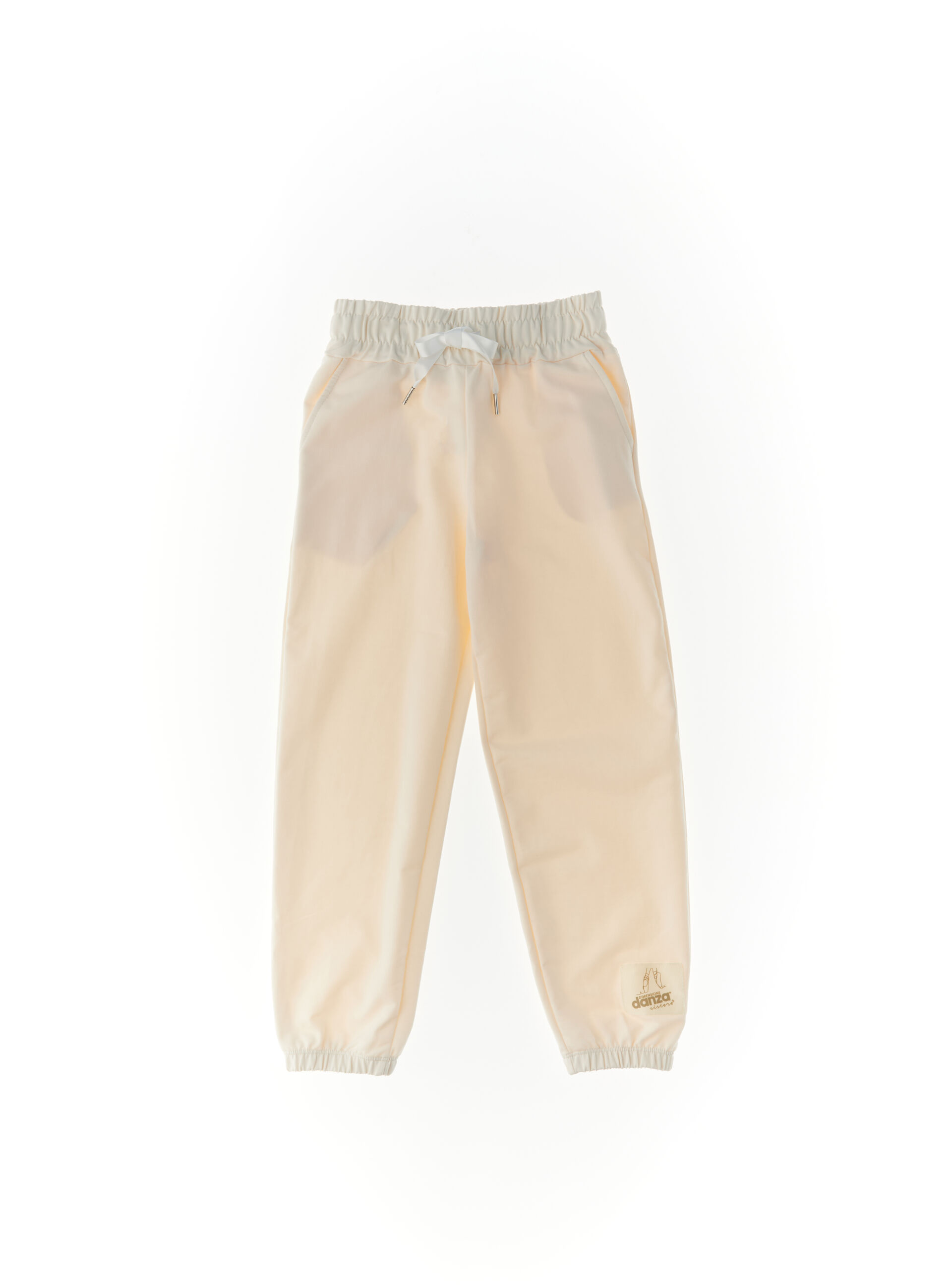Pantalone in felpa CREMA