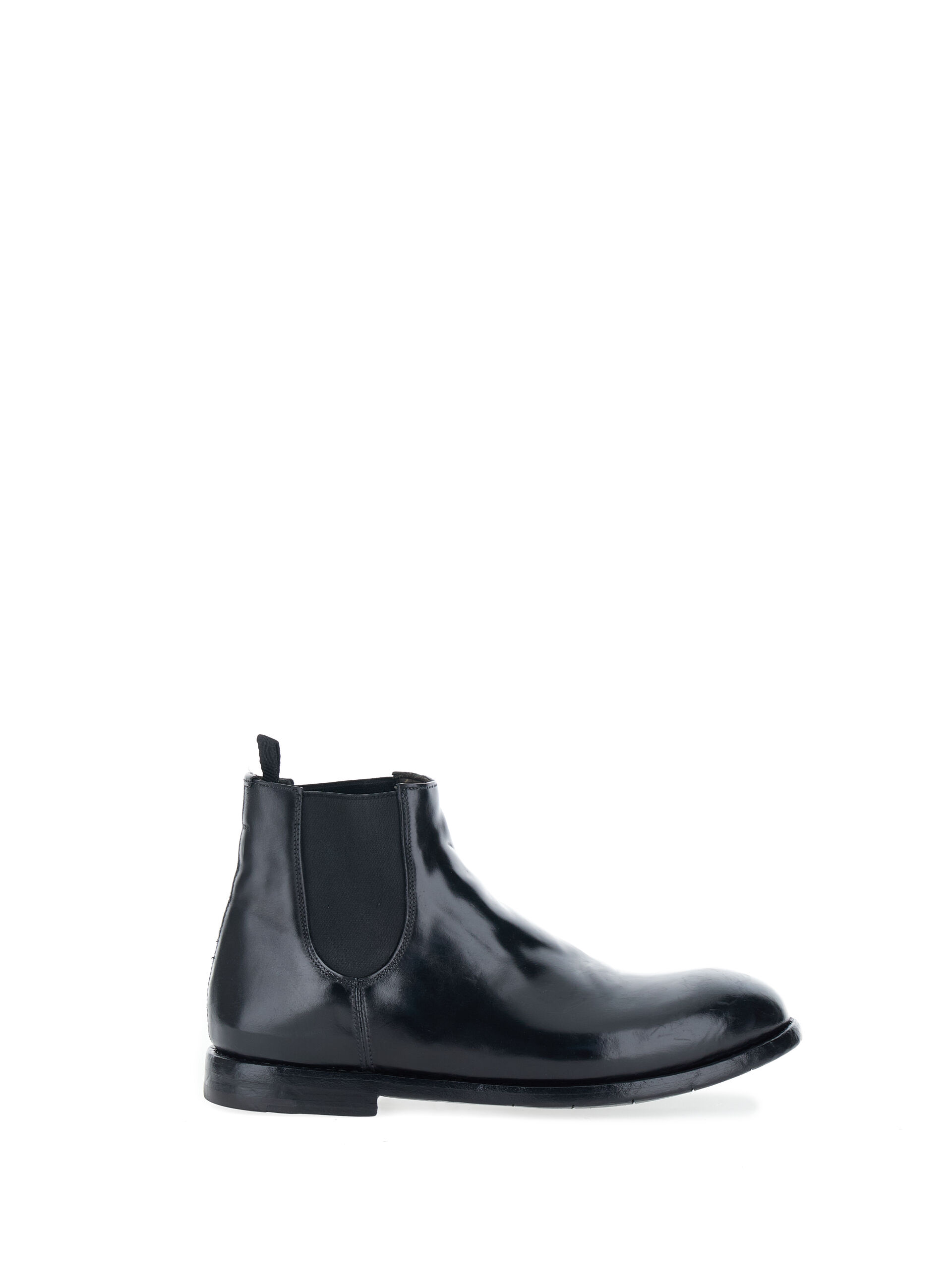 Stivaletti beatles pelle NERO