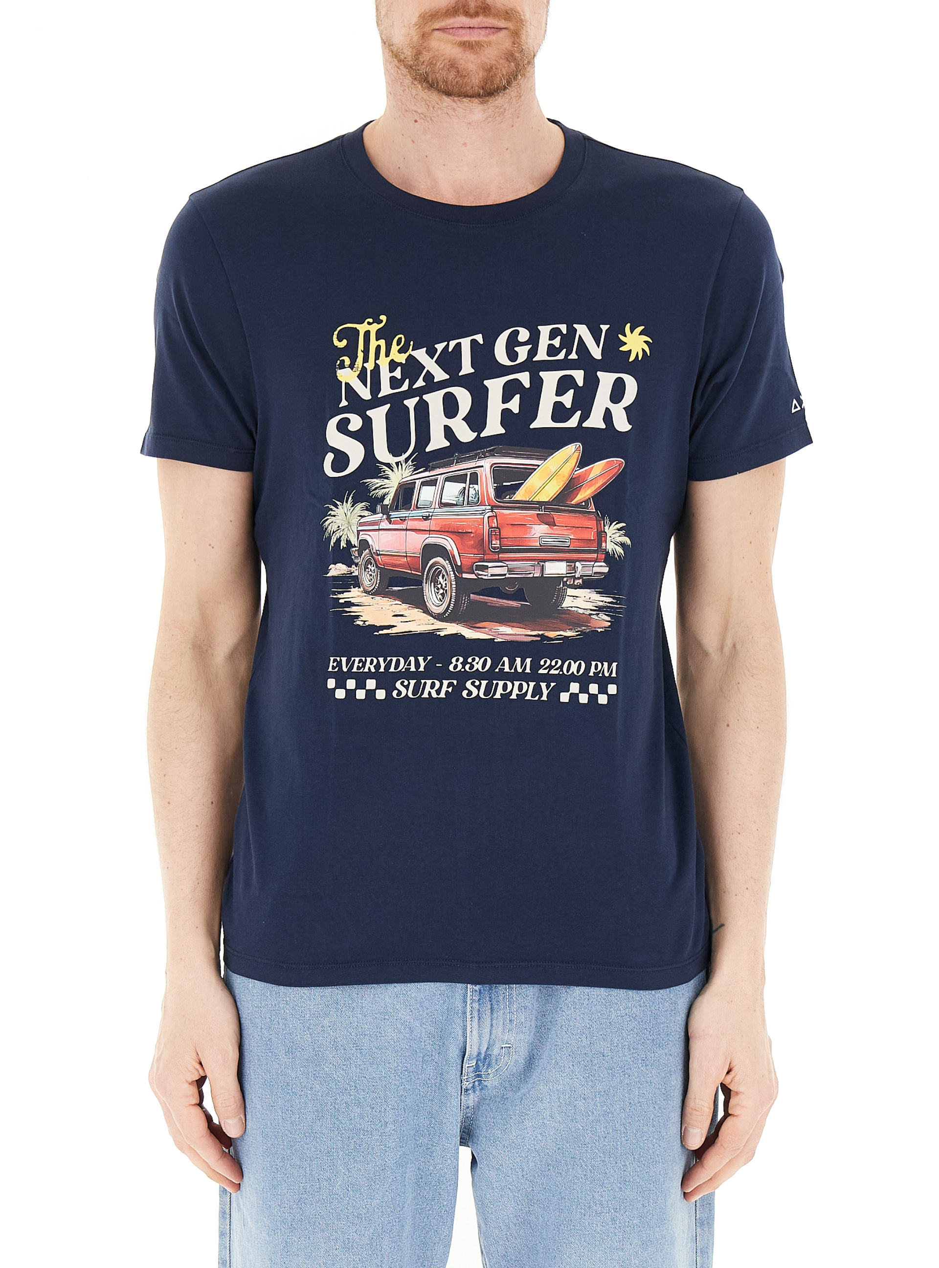 T-shirt con stampa BLU NAVY M