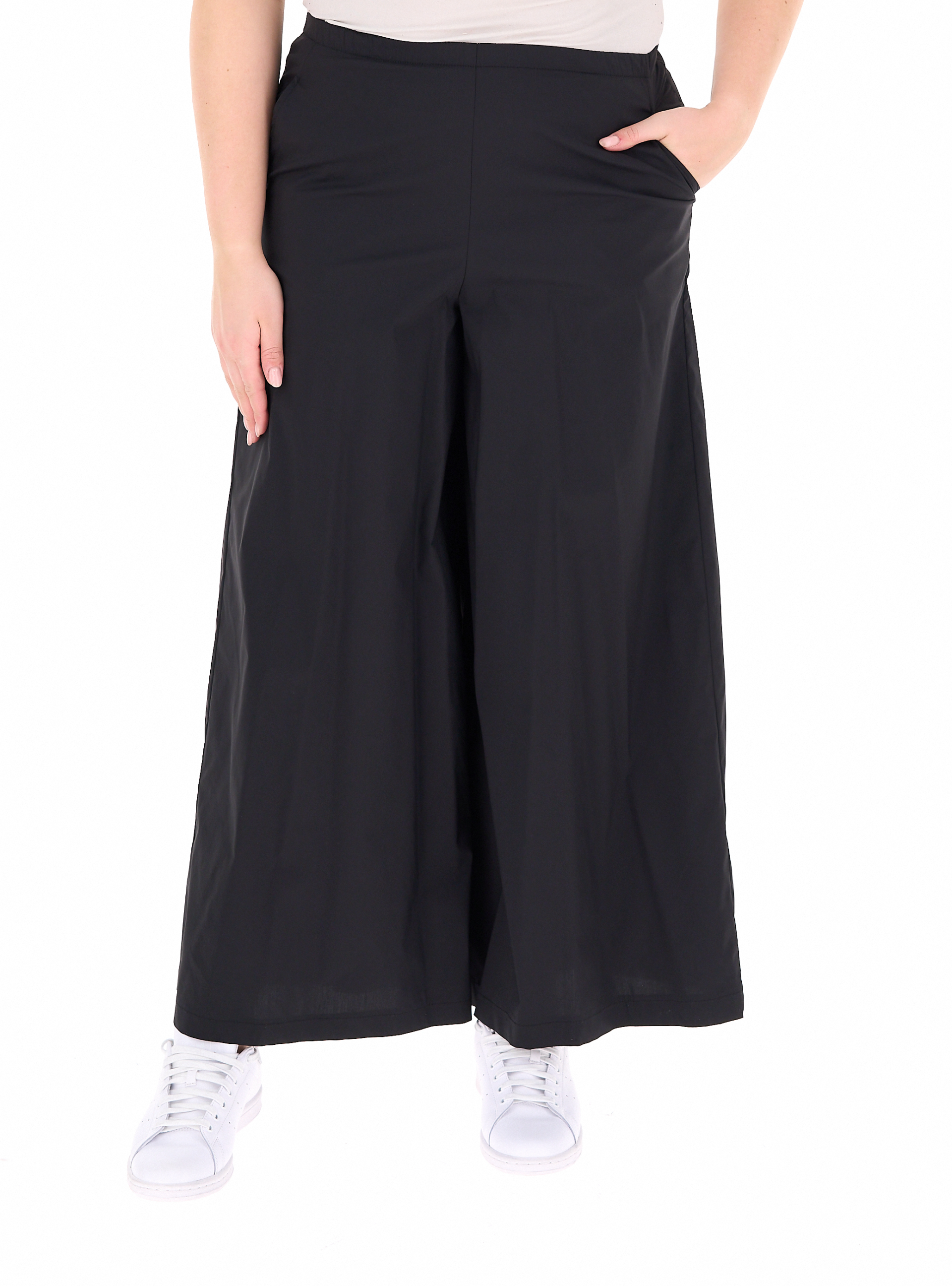 JURERE Pantalone a palazzo NERO