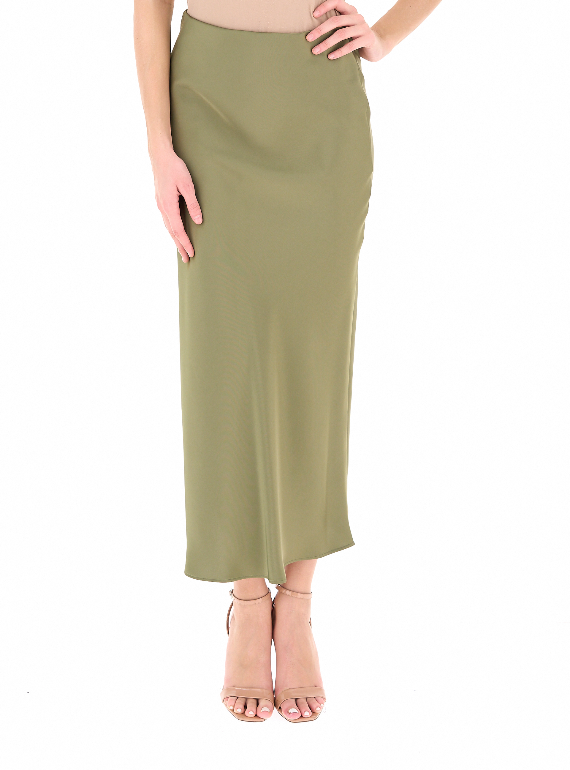 PENNYBLACK Gonna midi VERDE OLIVA