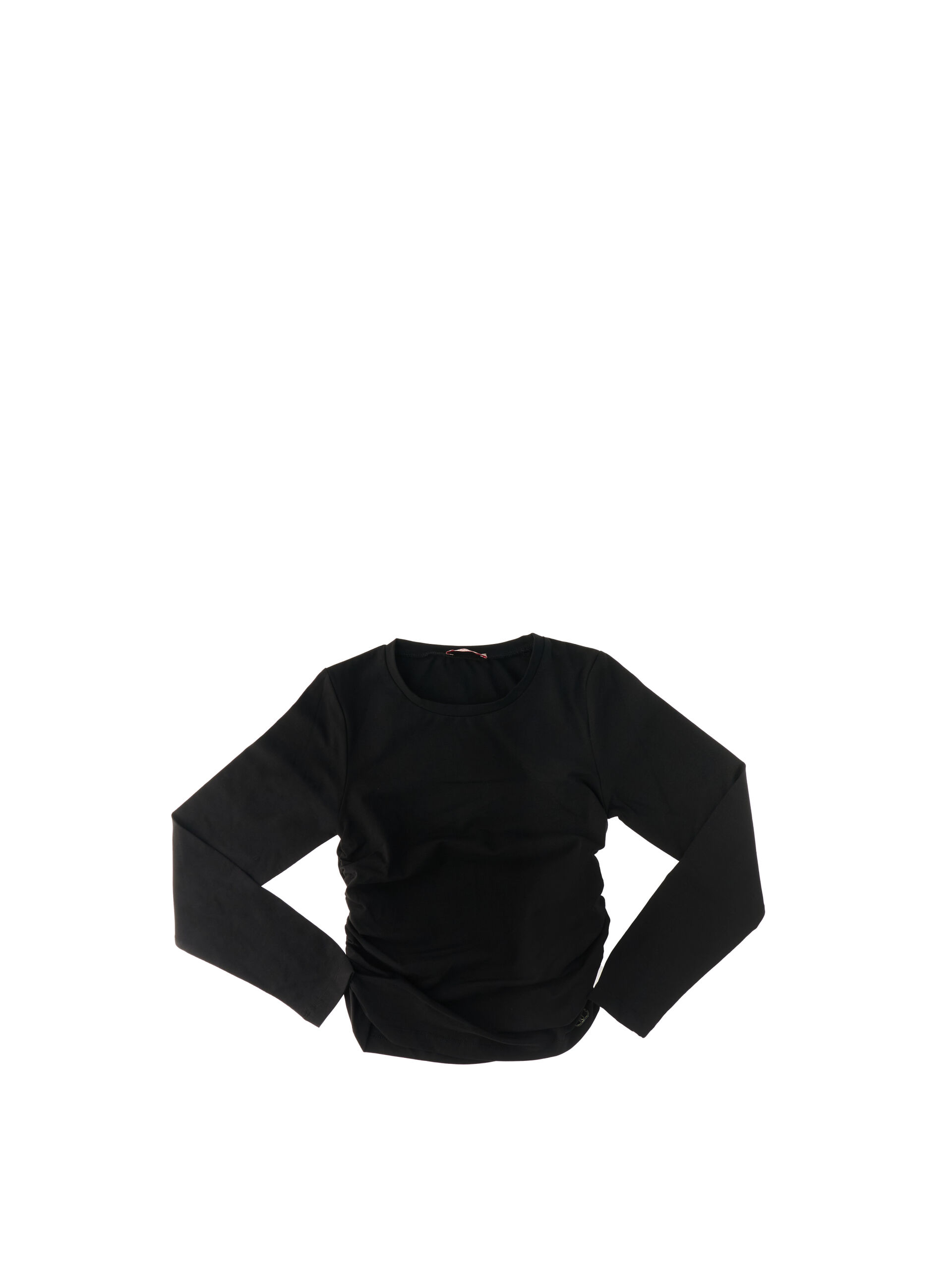 Maglia con drappeggio JUNIOR NERO