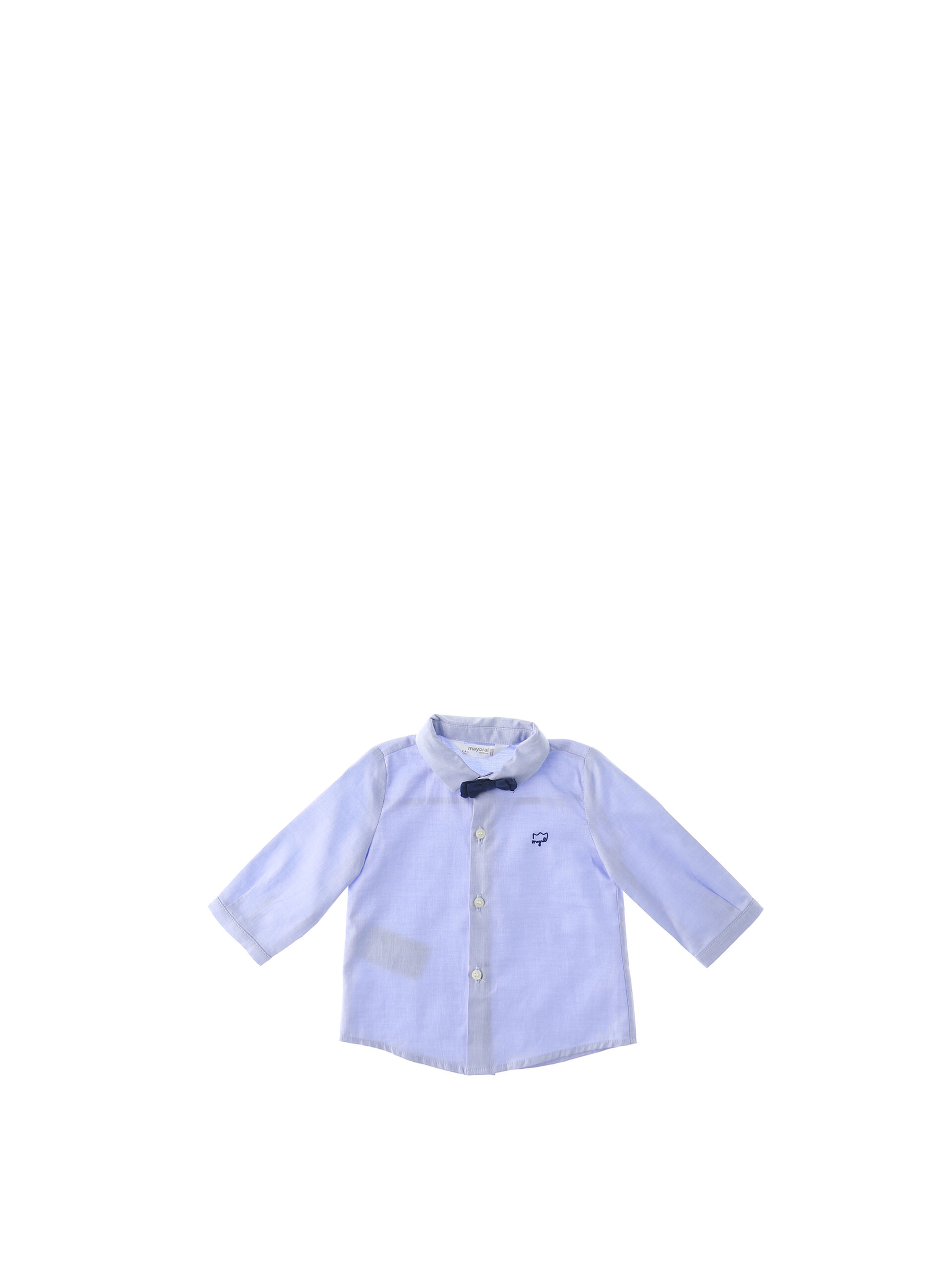 Camicia con papillon AZZURRO 1-2