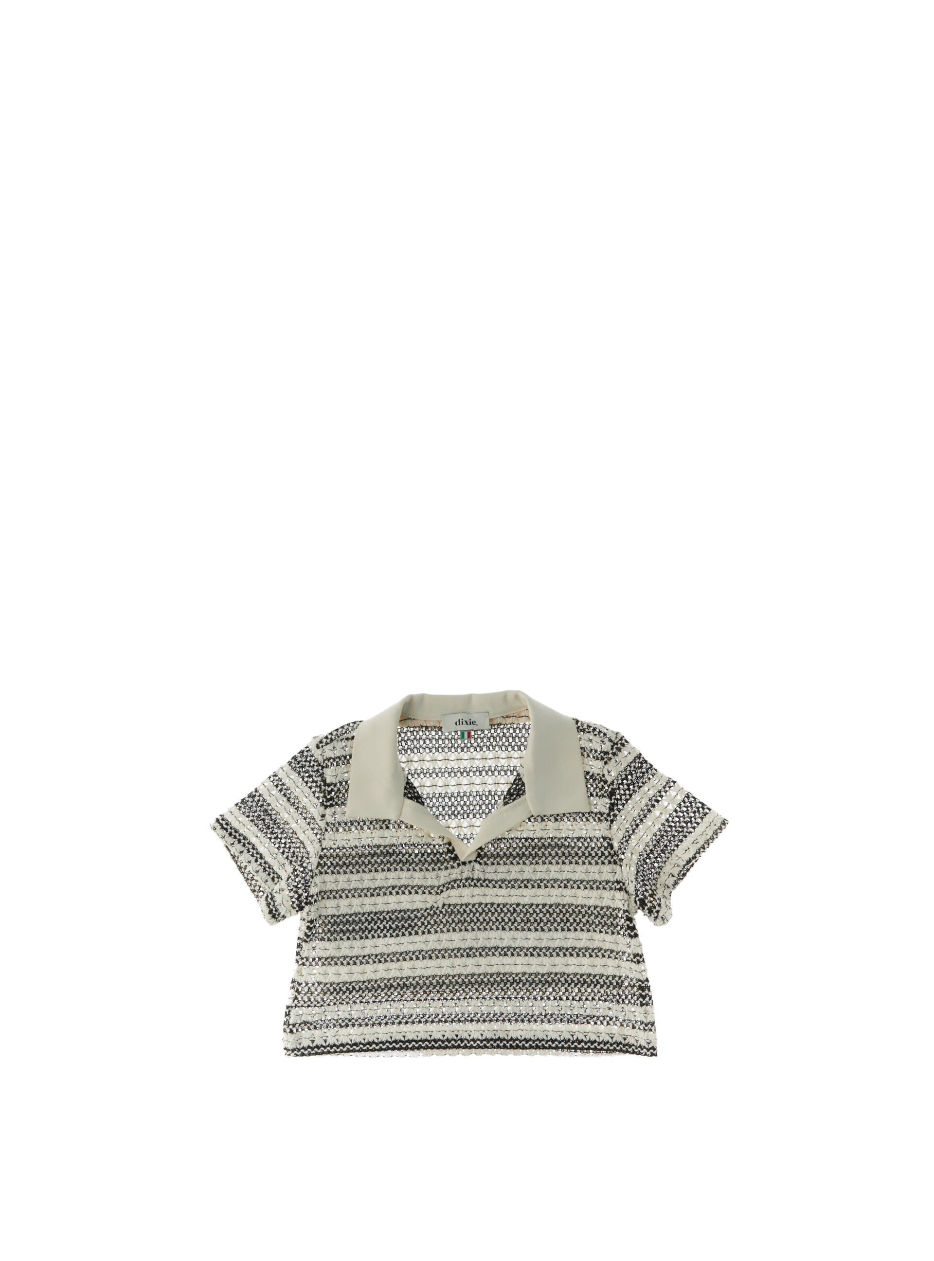 Dixie Polo in maglia AVORIO