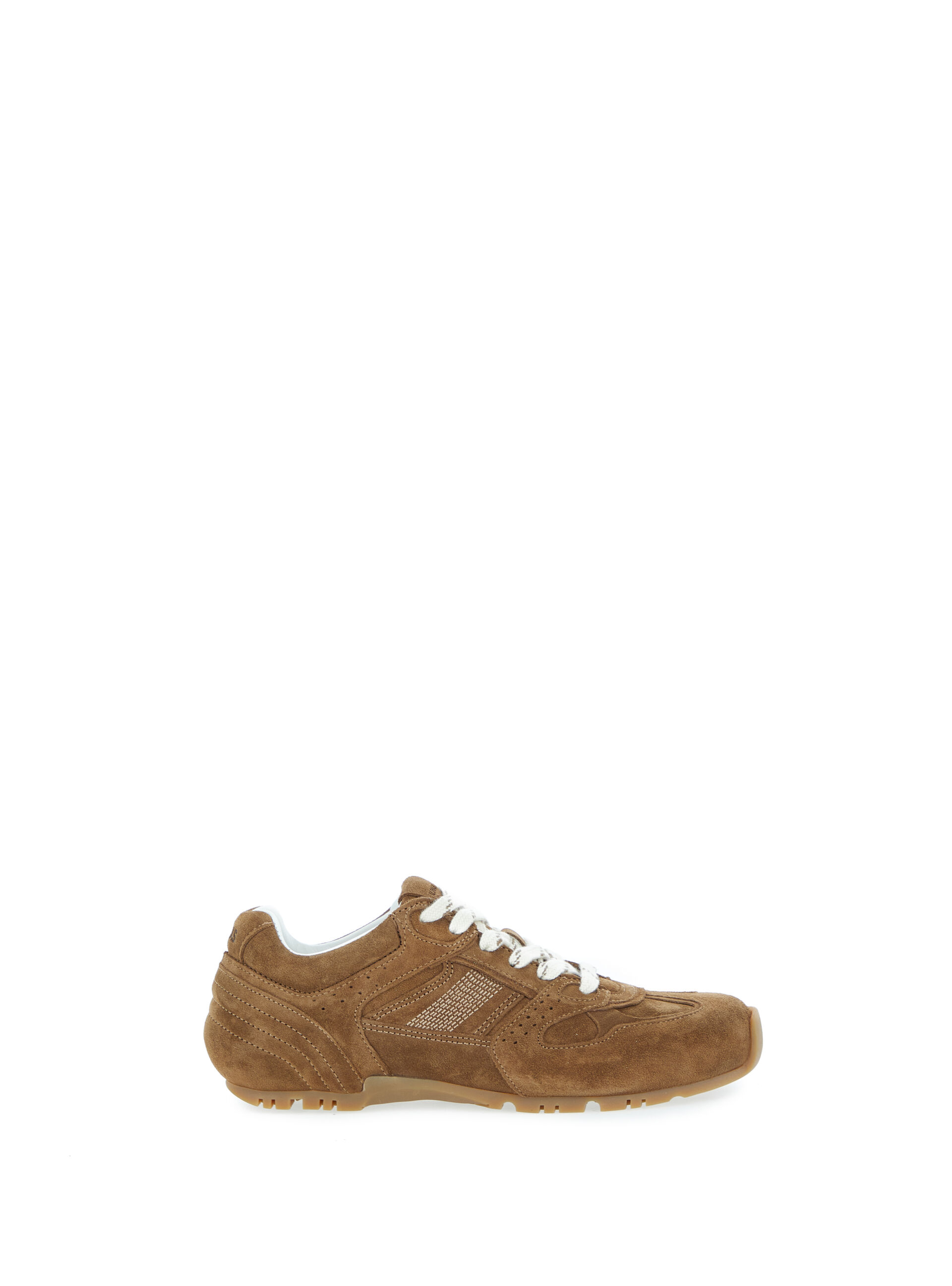 Sneakers in pelle MARRONE CHIARO 36
