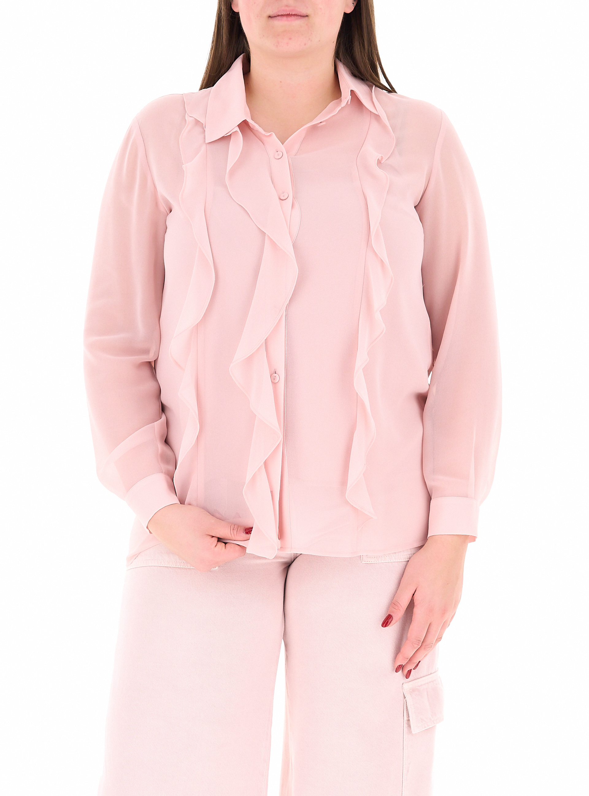 Blusa con volants ROSA 27