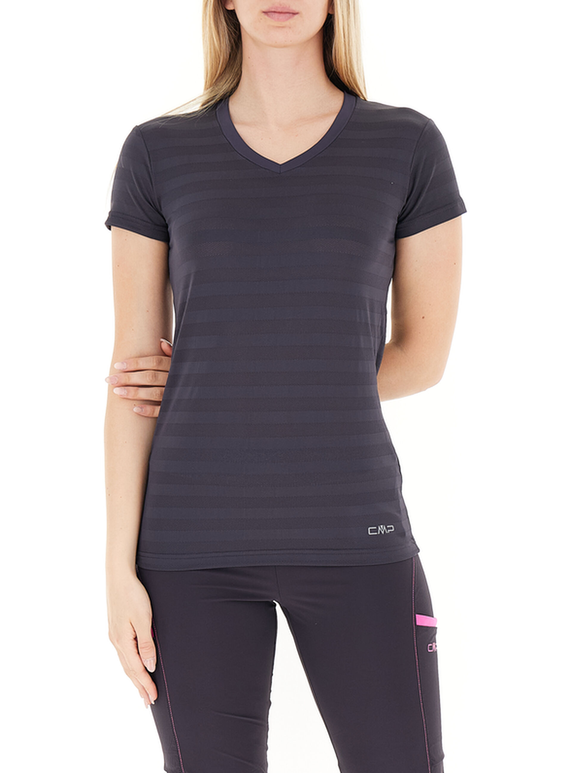 T-shirt tessuto tecnico GRIGIO SCURO