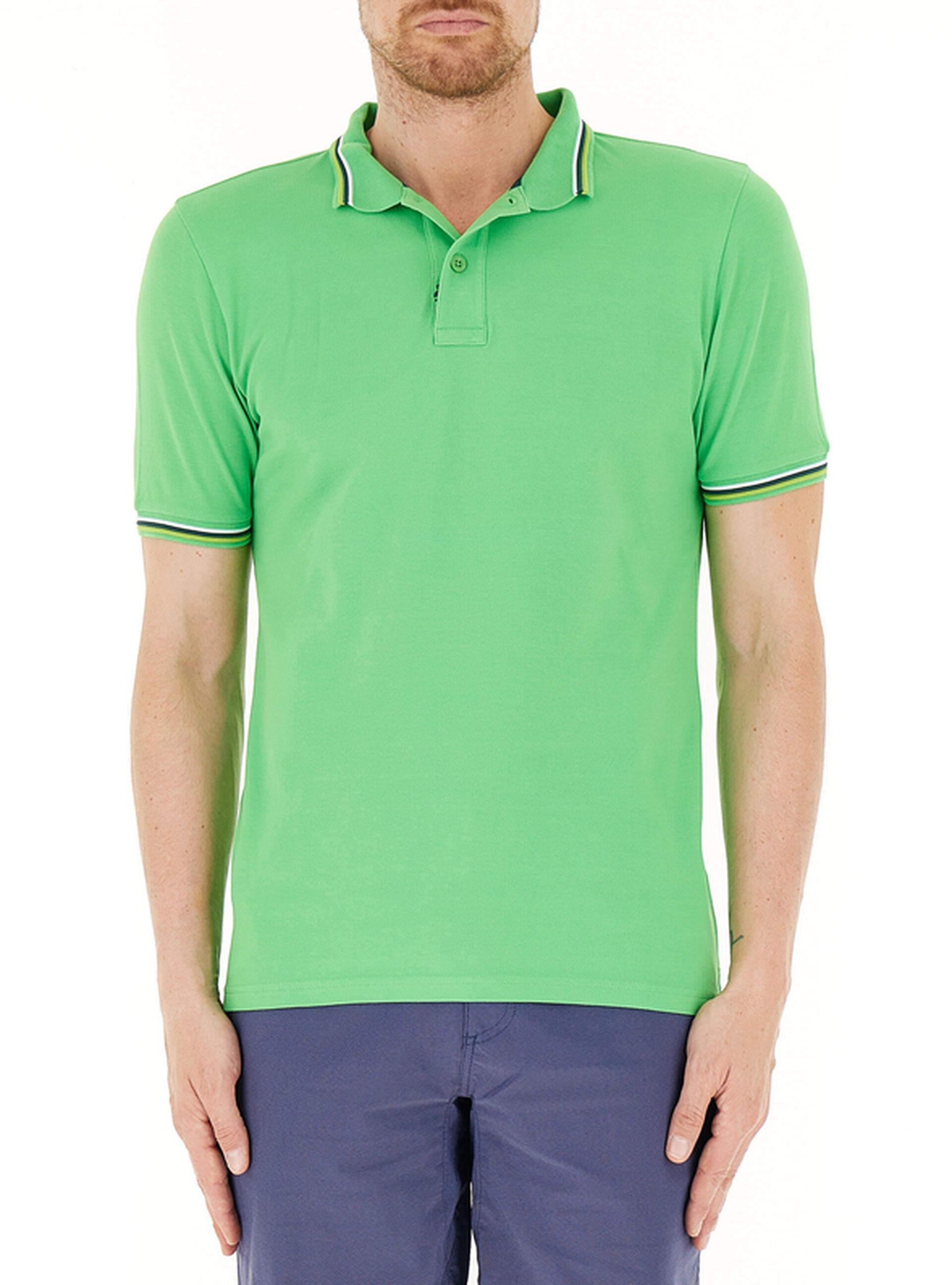 SUNDEK Polo in cotone VERDE