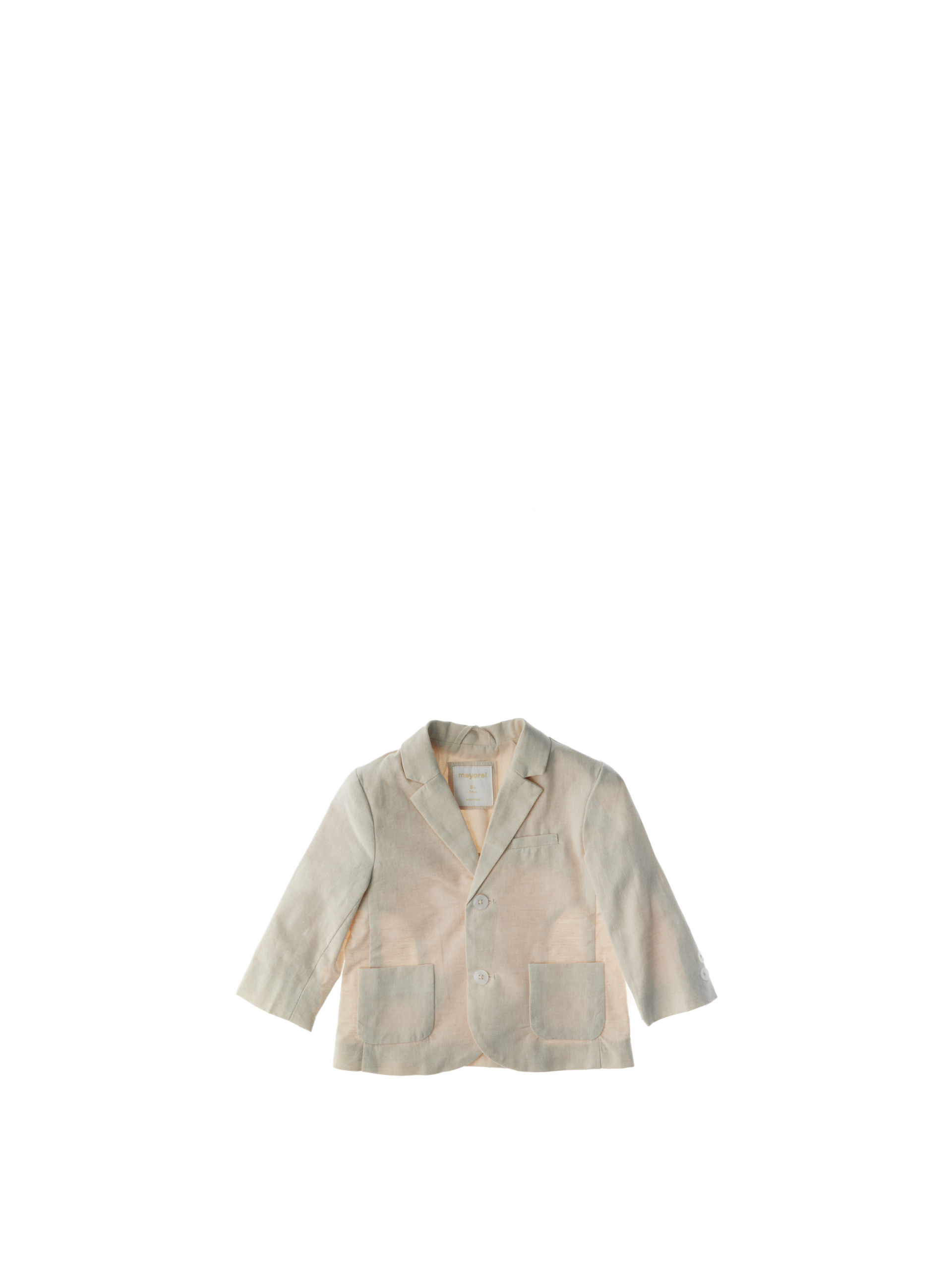 MAYORAL Giacca lino cotone BEIGE