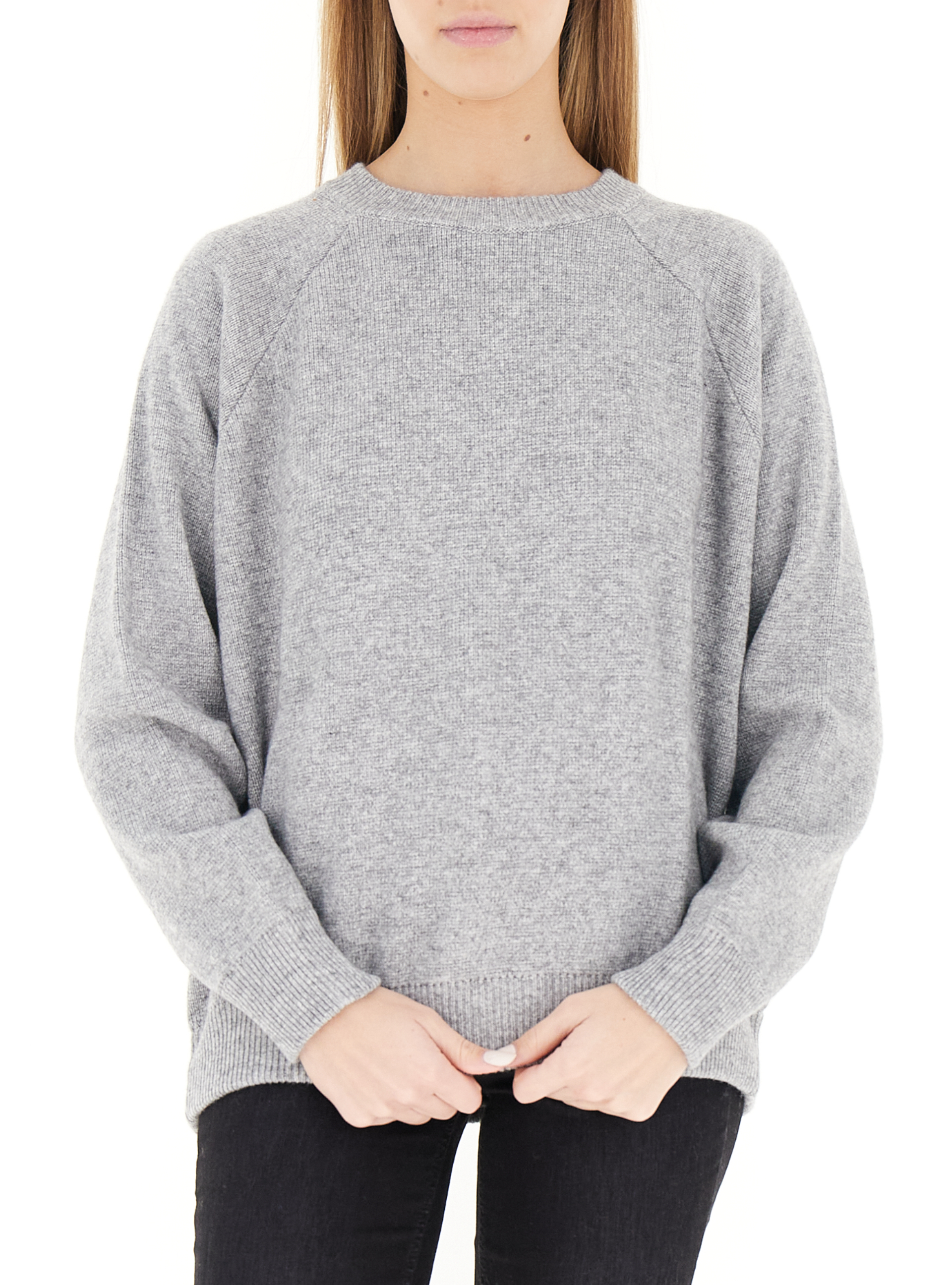 VICOLO Maglione misto lana GRIGIO