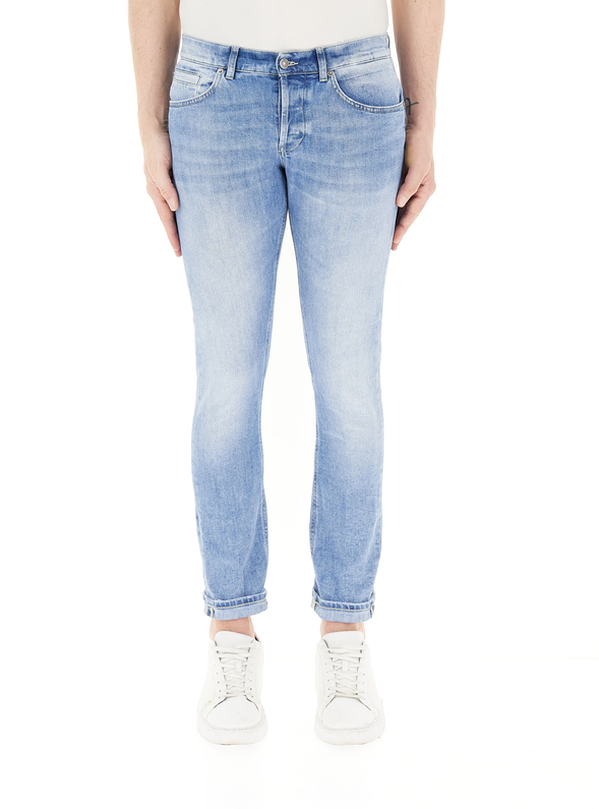DONDUP Jeans slim BLU CHIARO
