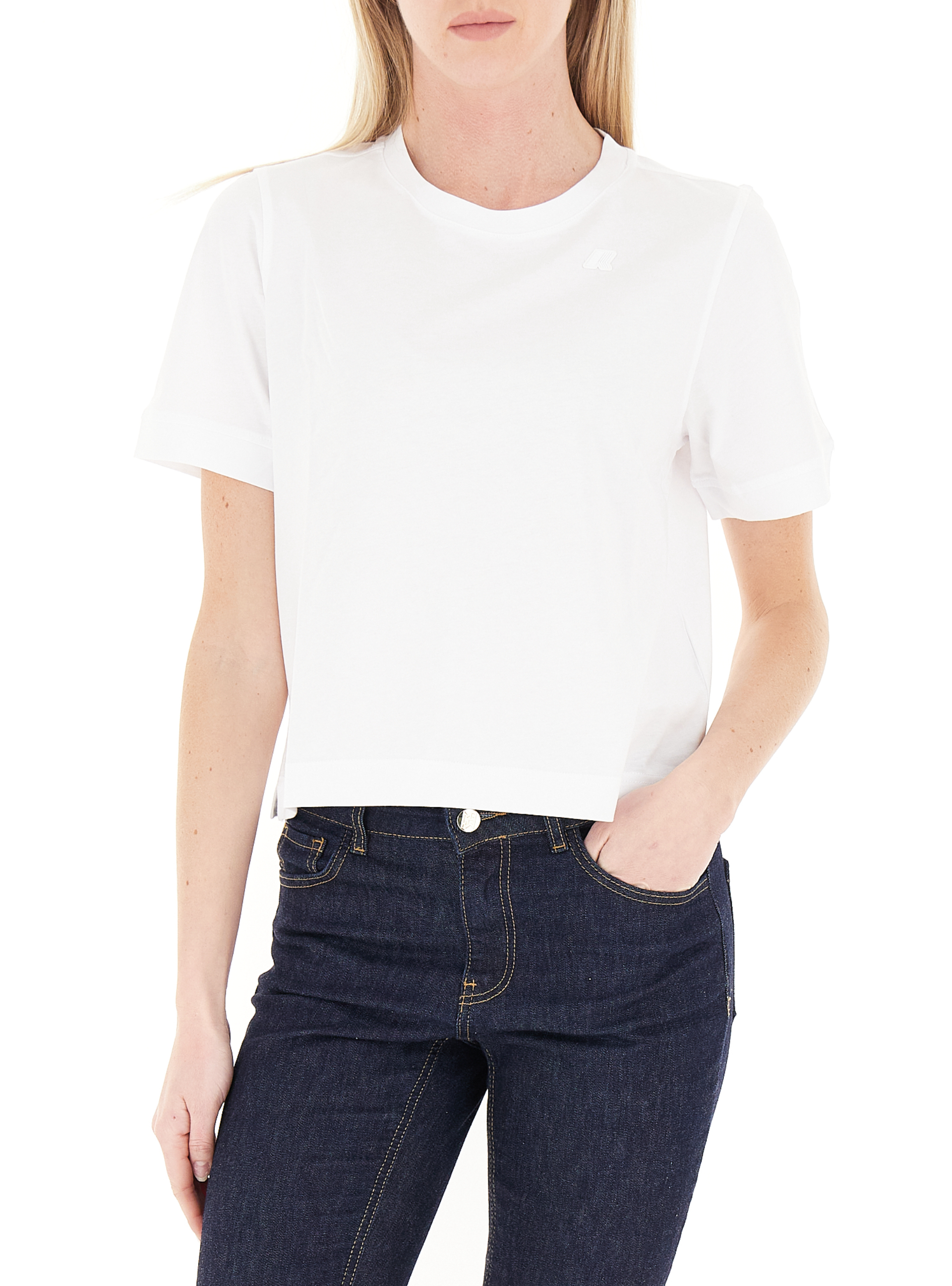 K-way T-shirt girocollo BIANCO M
