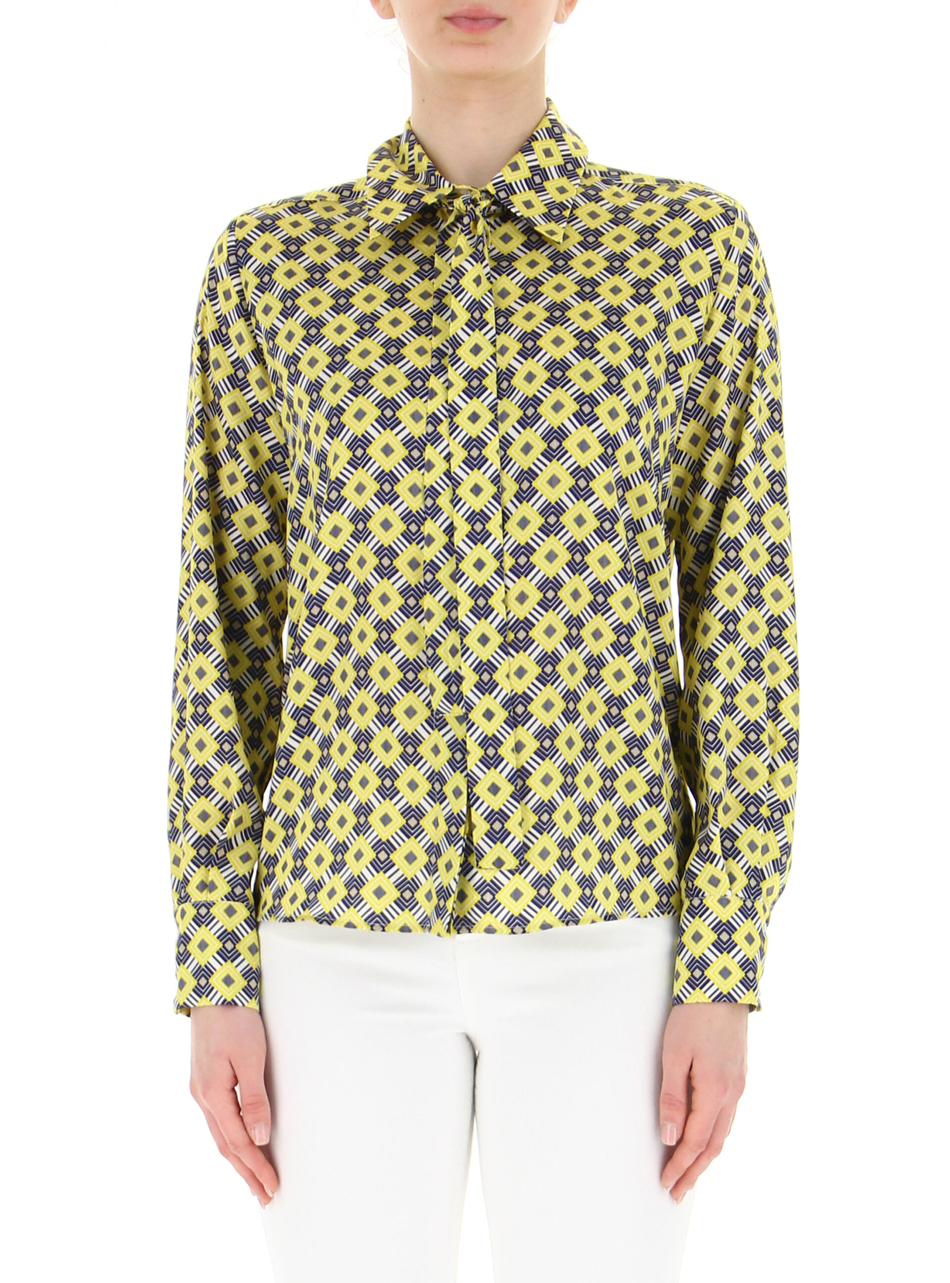 Camicia maniche lunghe LIU JEANS GIALLO 42