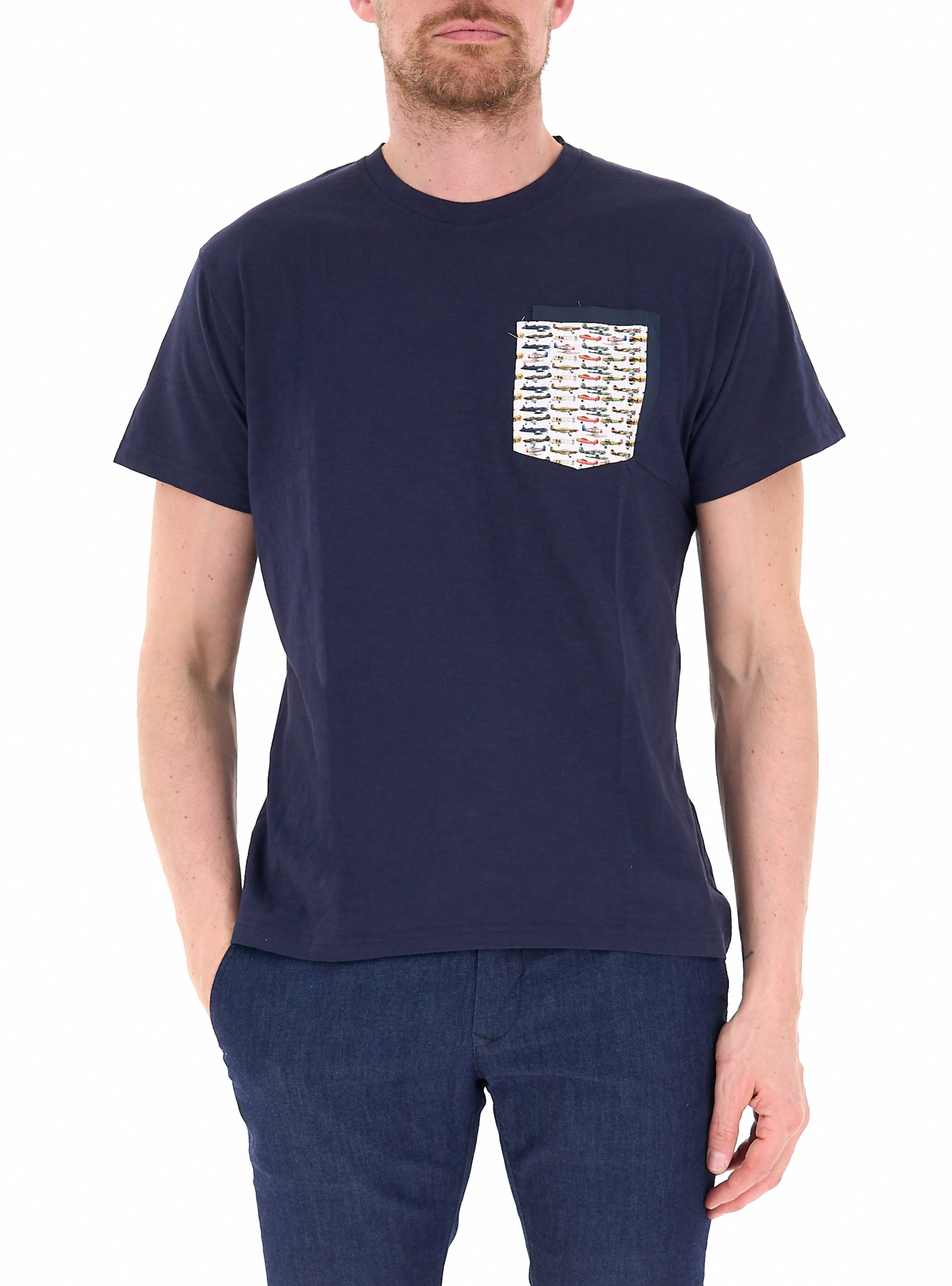 T-shirt girocollo BLU NAVY