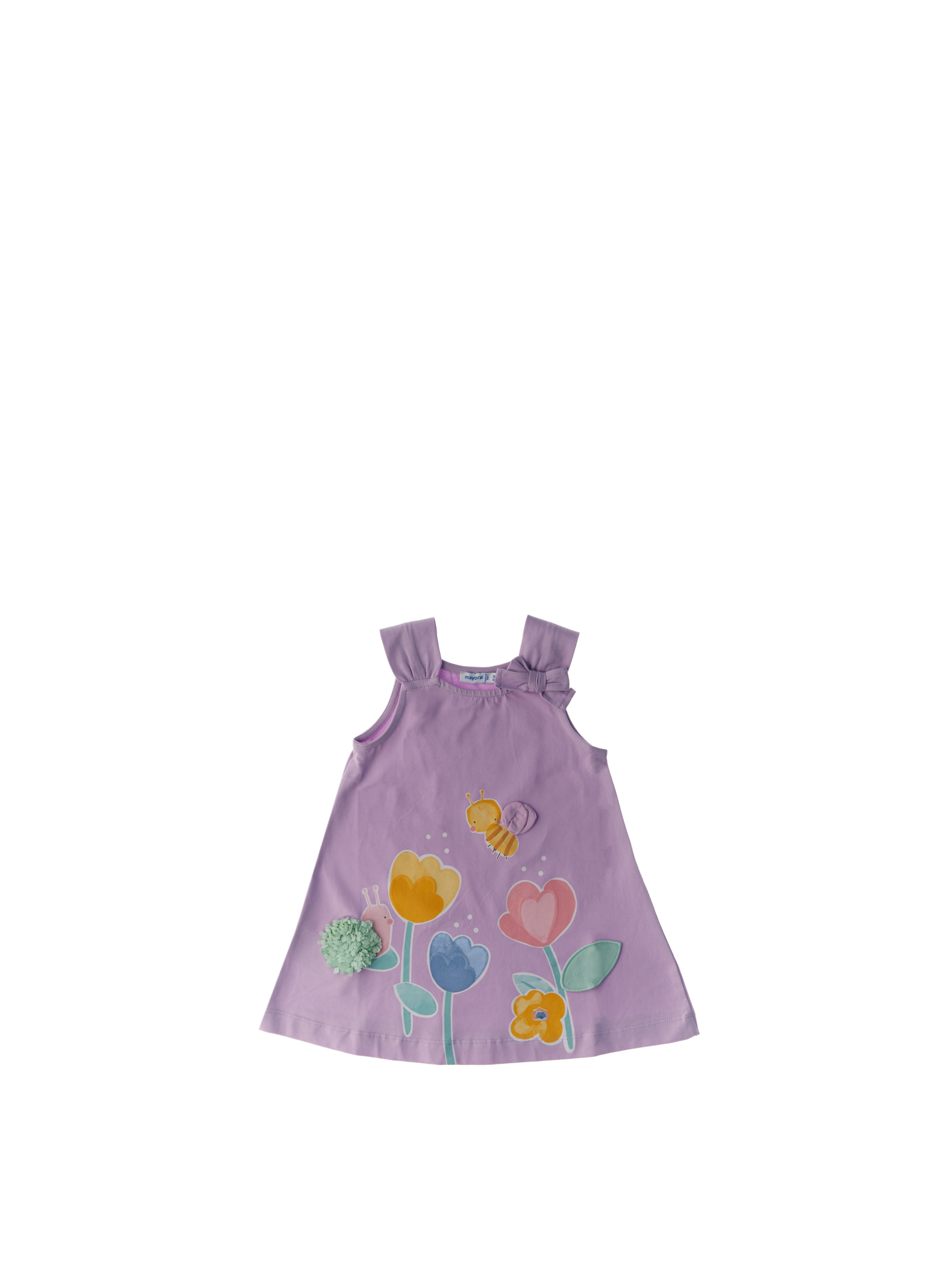 MAYORAL Abito in cotone LAVANDA
