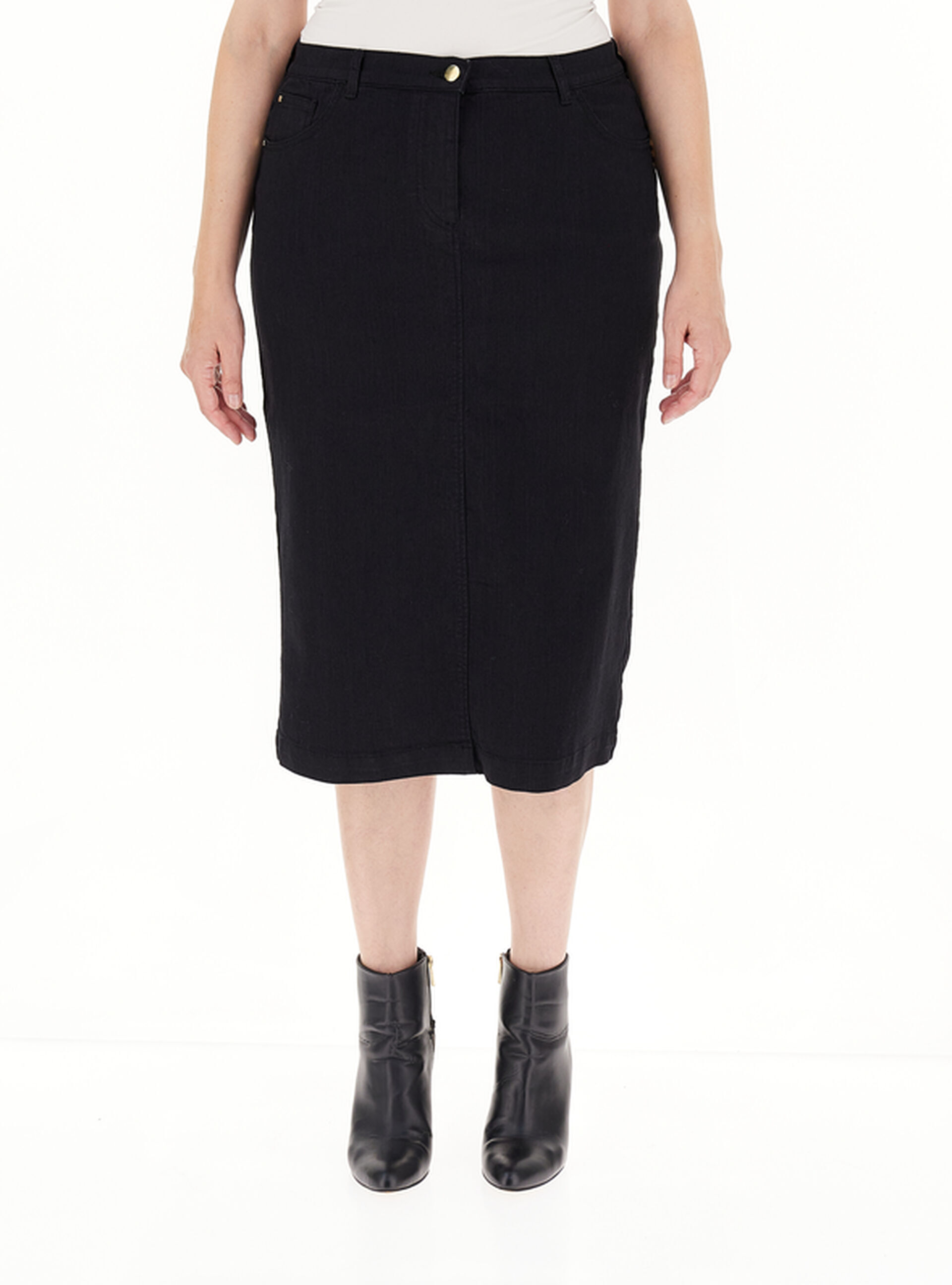 Gonna in jeans NERO 23