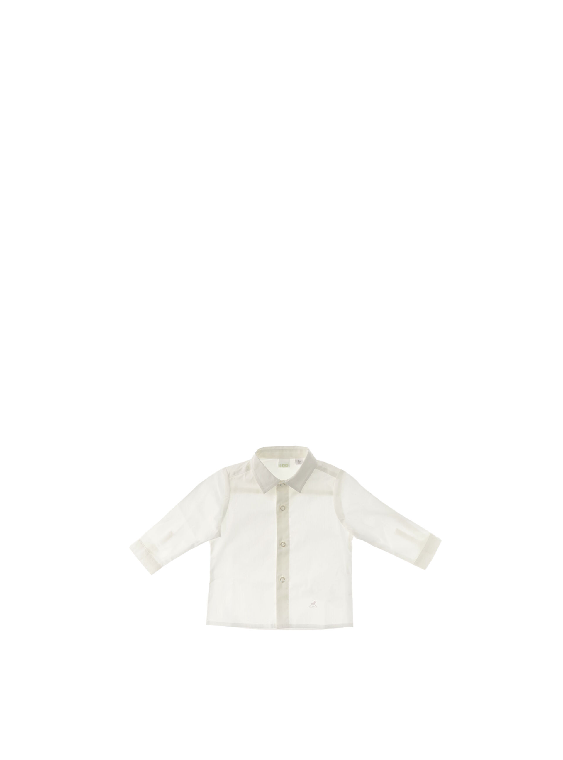 Camicia maniche lunghe NURSERY BIANCO