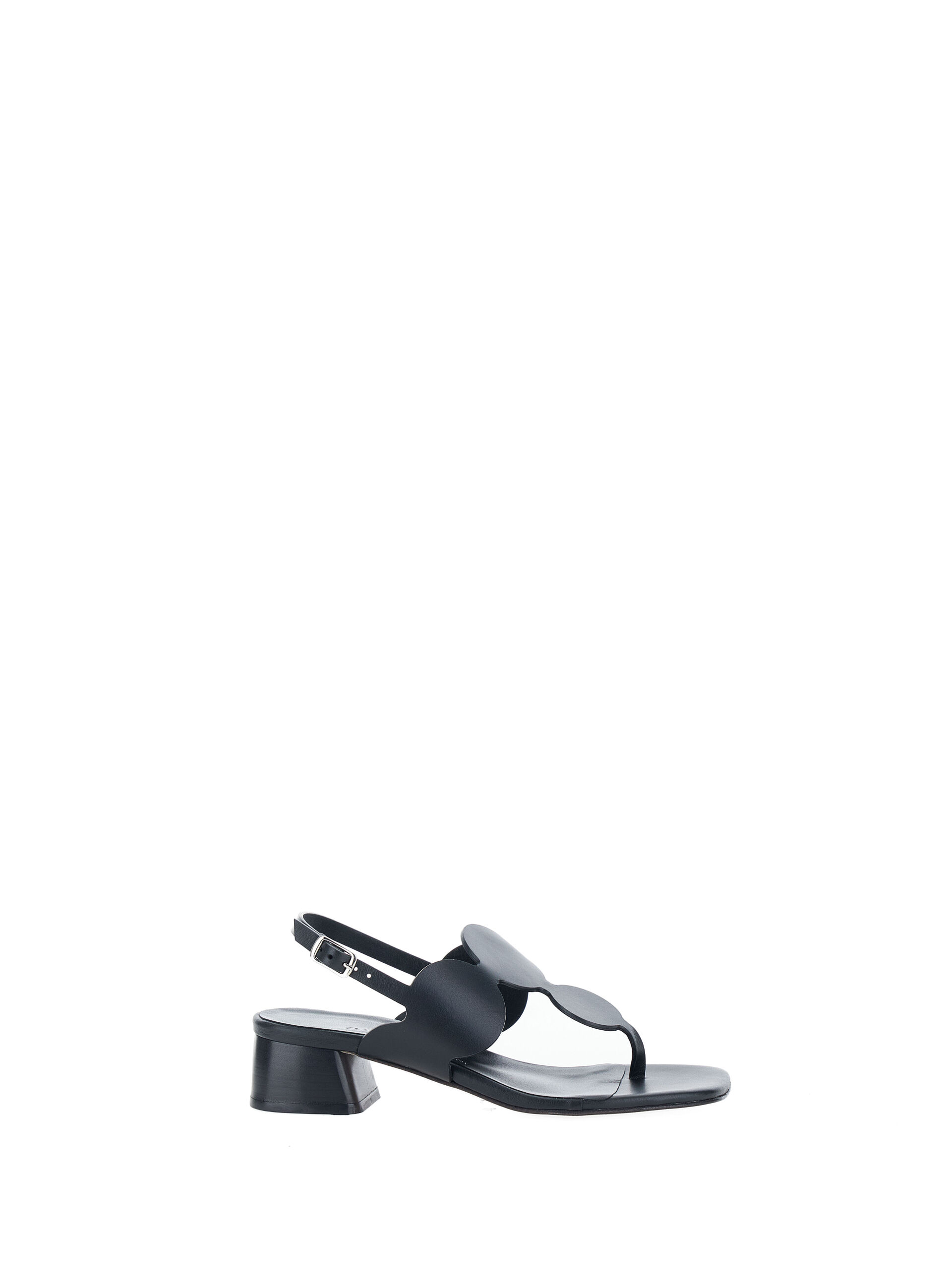 Sandali in pelle NERO