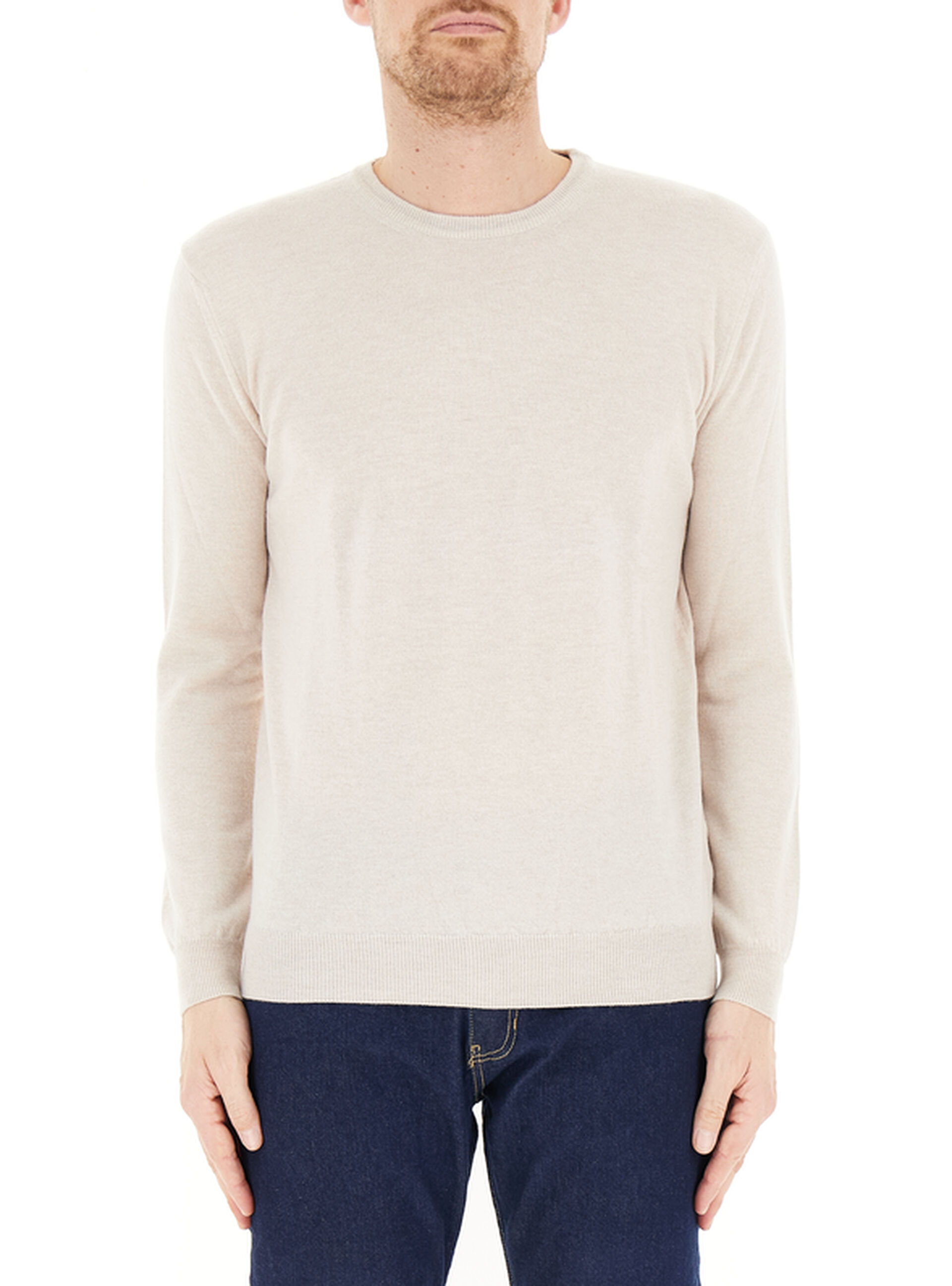Maglione girocollo AVORIO 54
