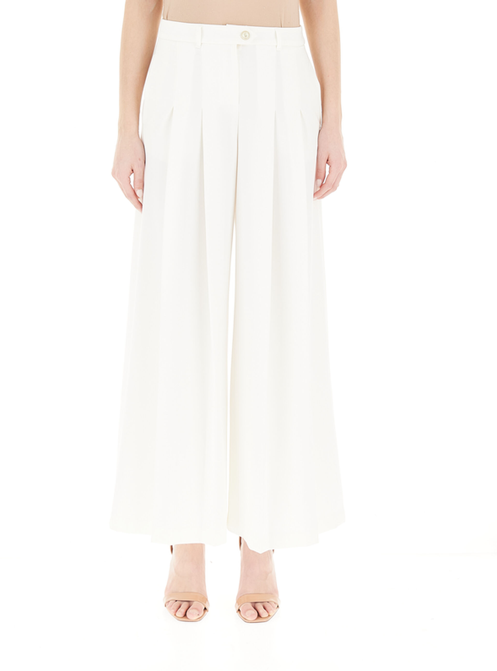 Pantalone a palazzo BIANCO 42