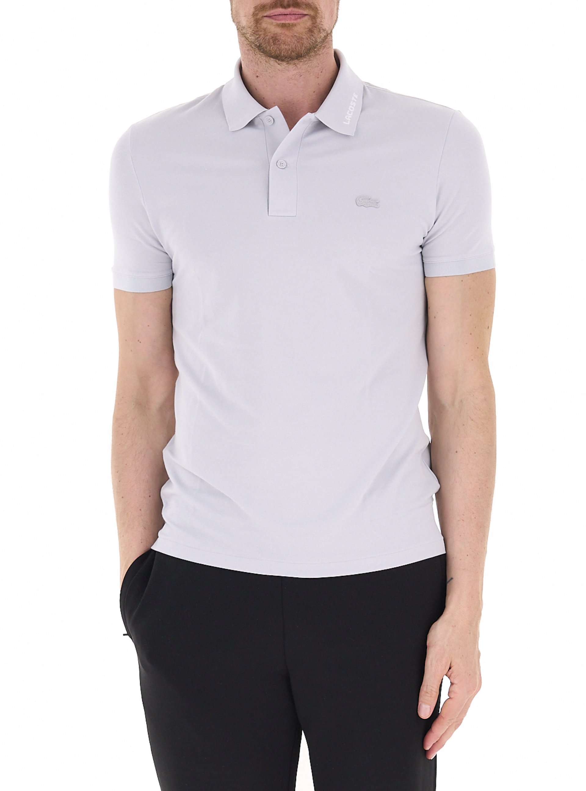 Polo maniche corte GRIGIO CHIARO