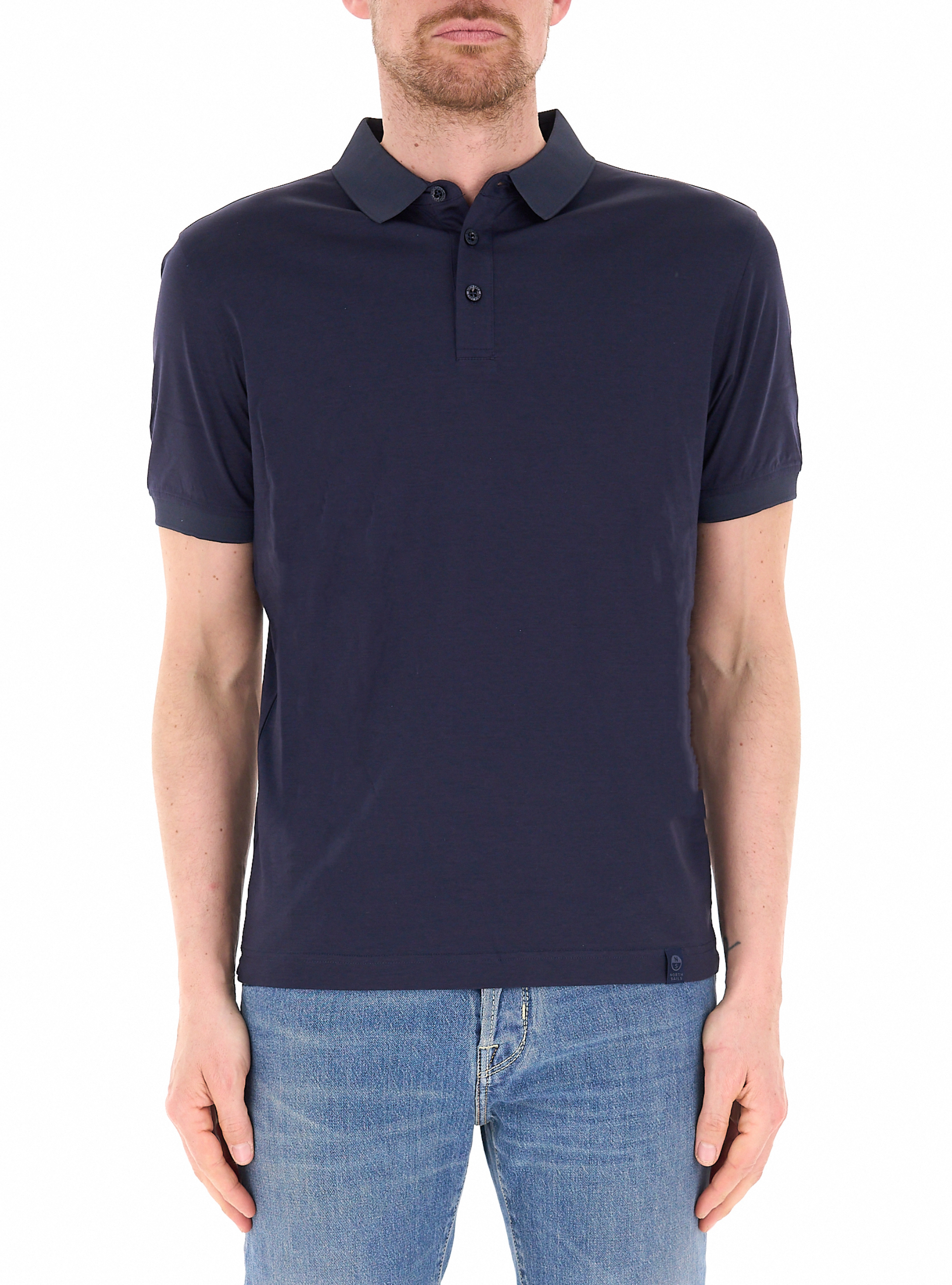 Polo in cotone BLU NAVY