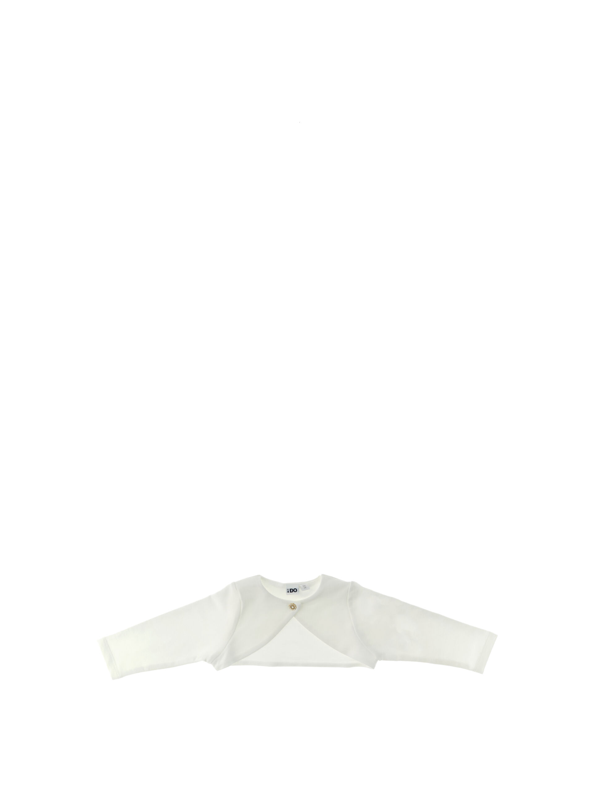 IDO Bolero in cotone PANNA