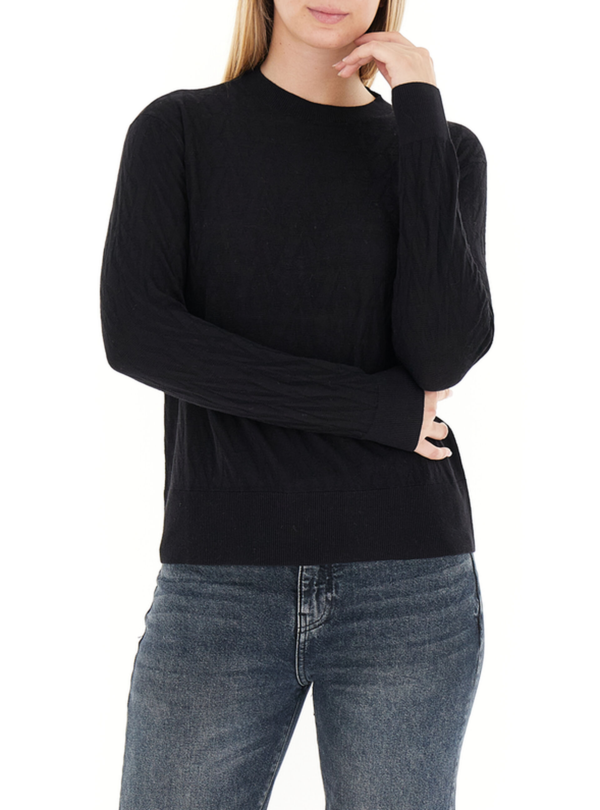 Maglia misto cotone NERO XL