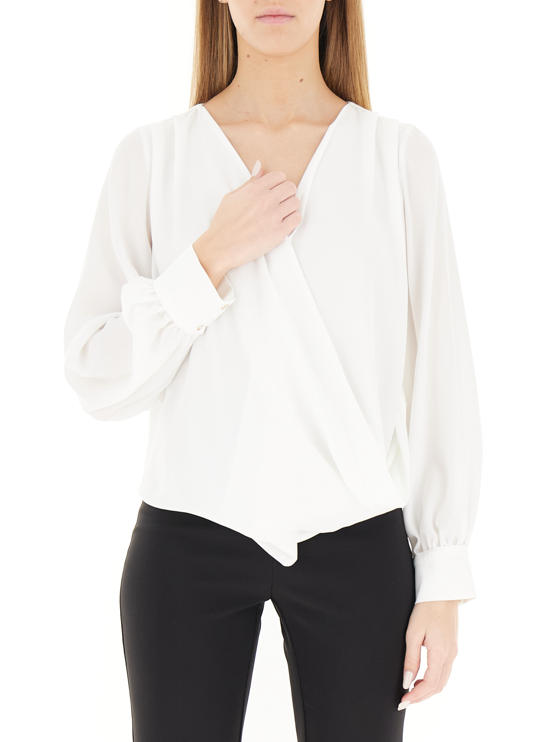 Blusa scollo V PANNA XL