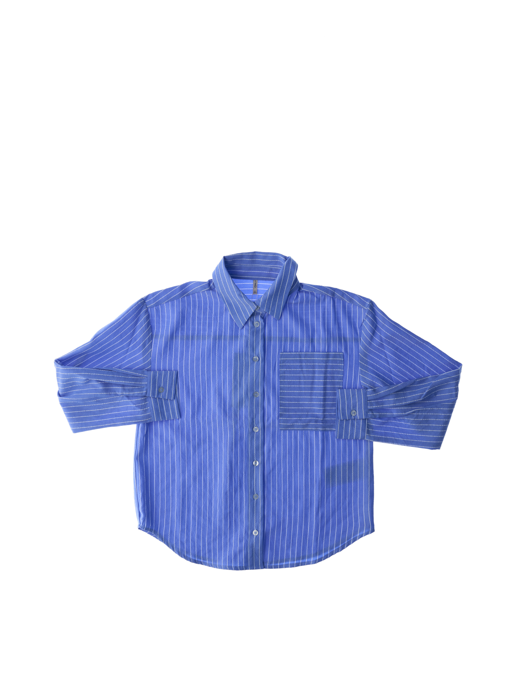 Camicia a righe AZZURRO OXFORD