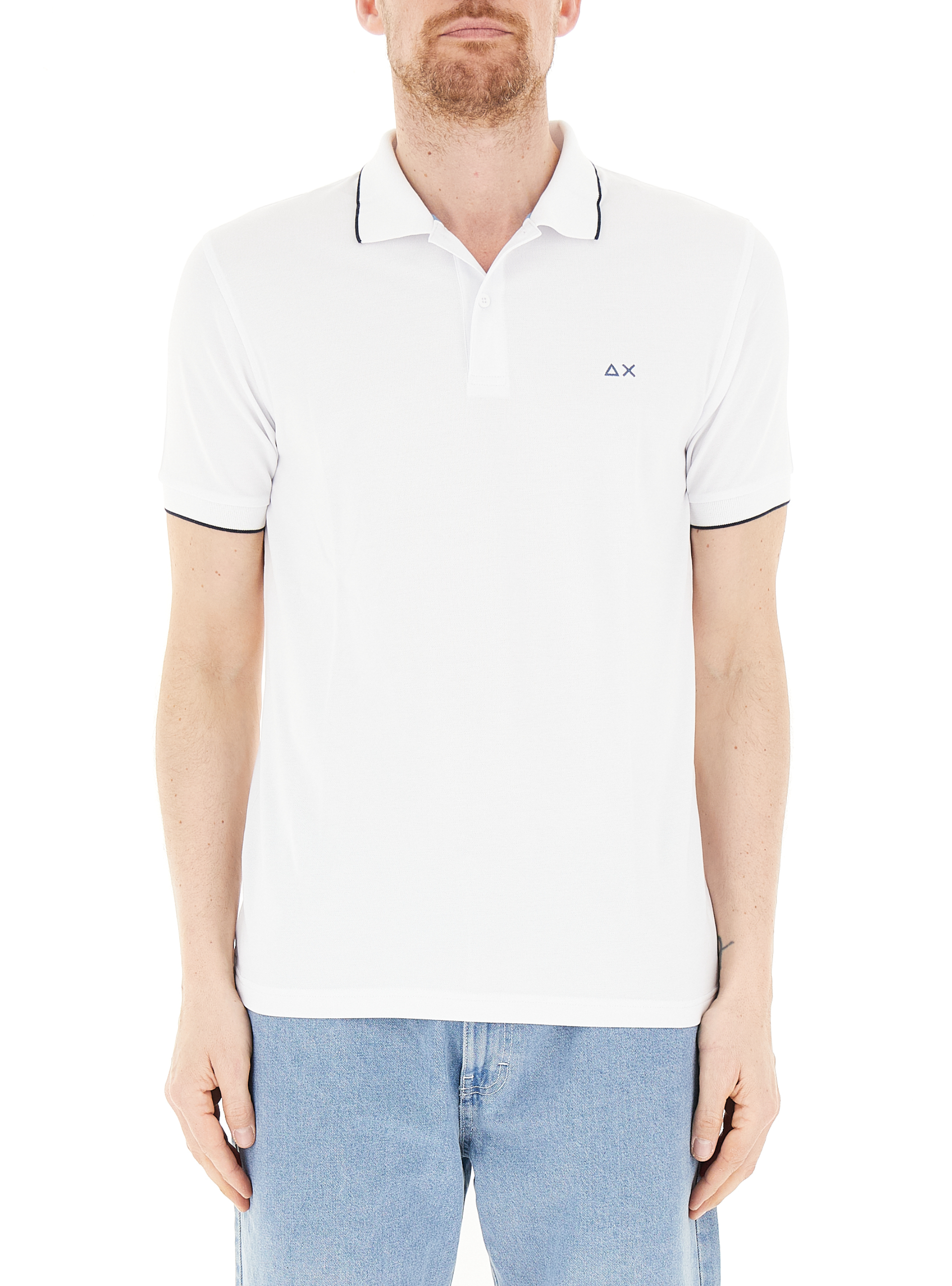 Polo maniche corte BIANCO XXL
