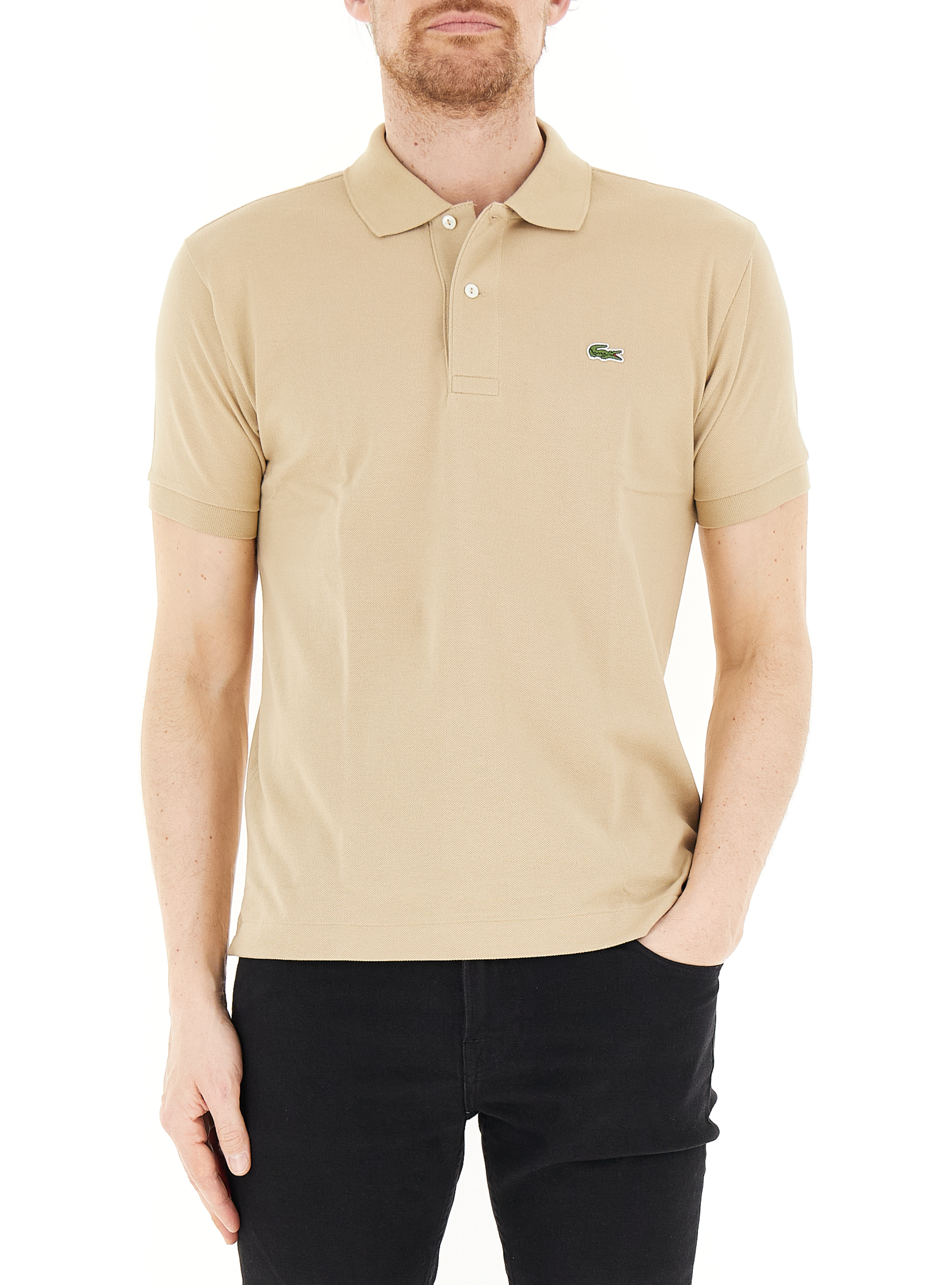 Lacoste Polo classic fit BEIGE 3