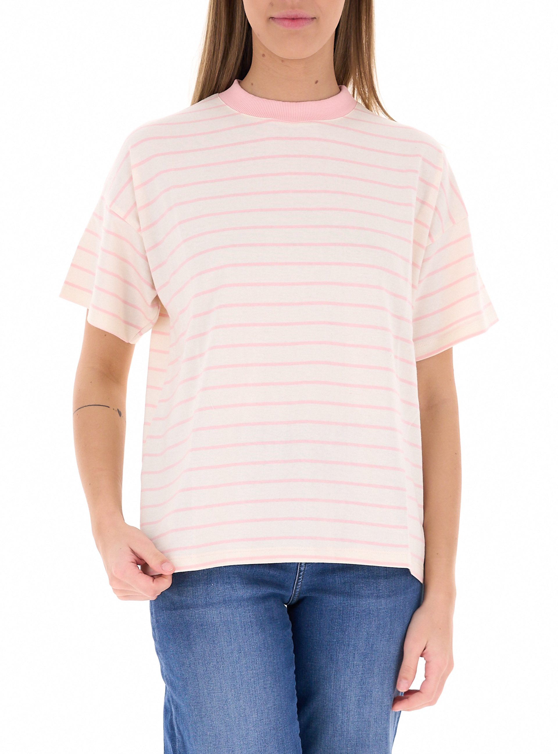 VICOLO T-shirt in cotone ROSA