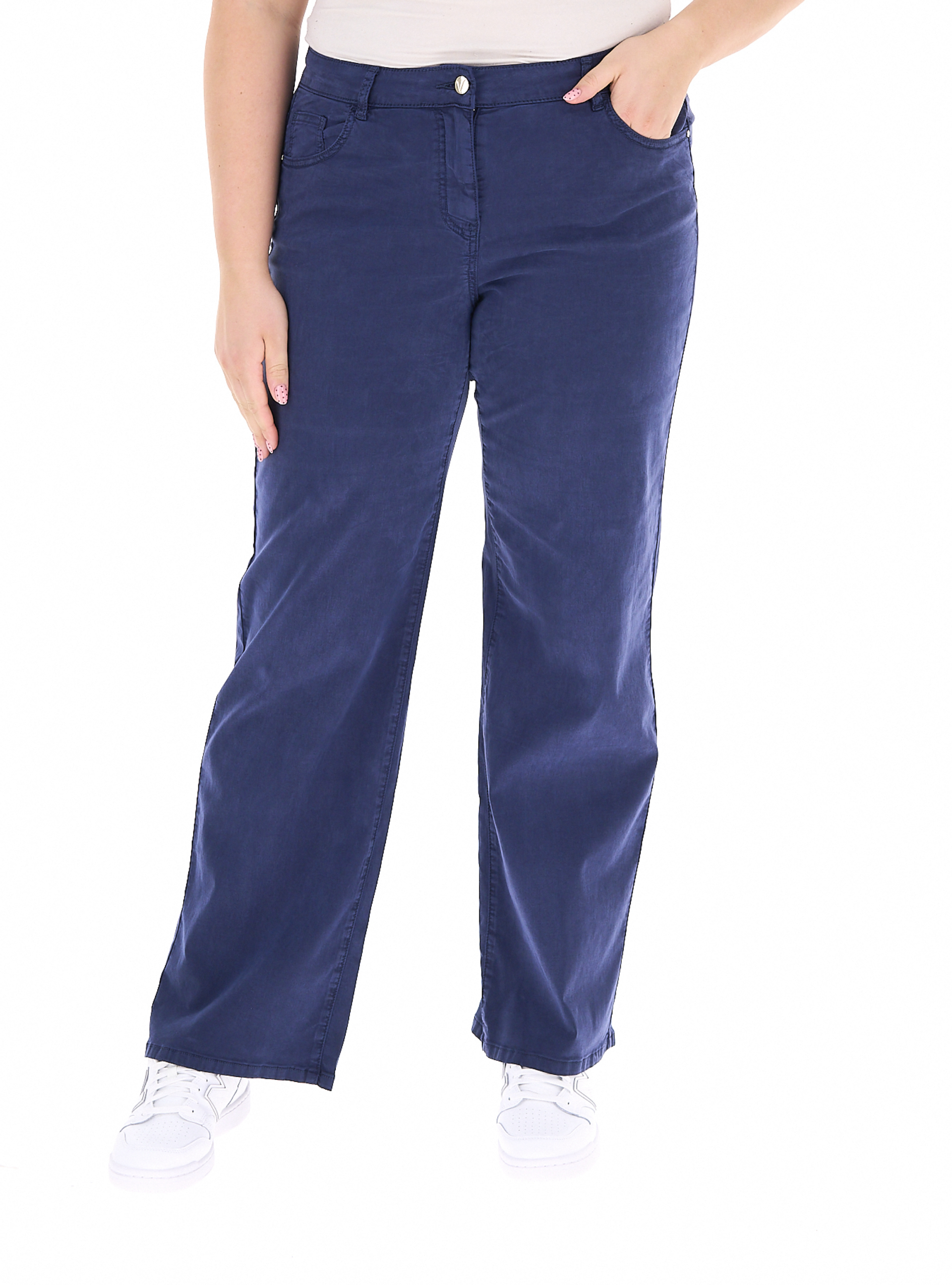 Pantalone wide leg BLU NAVY 47