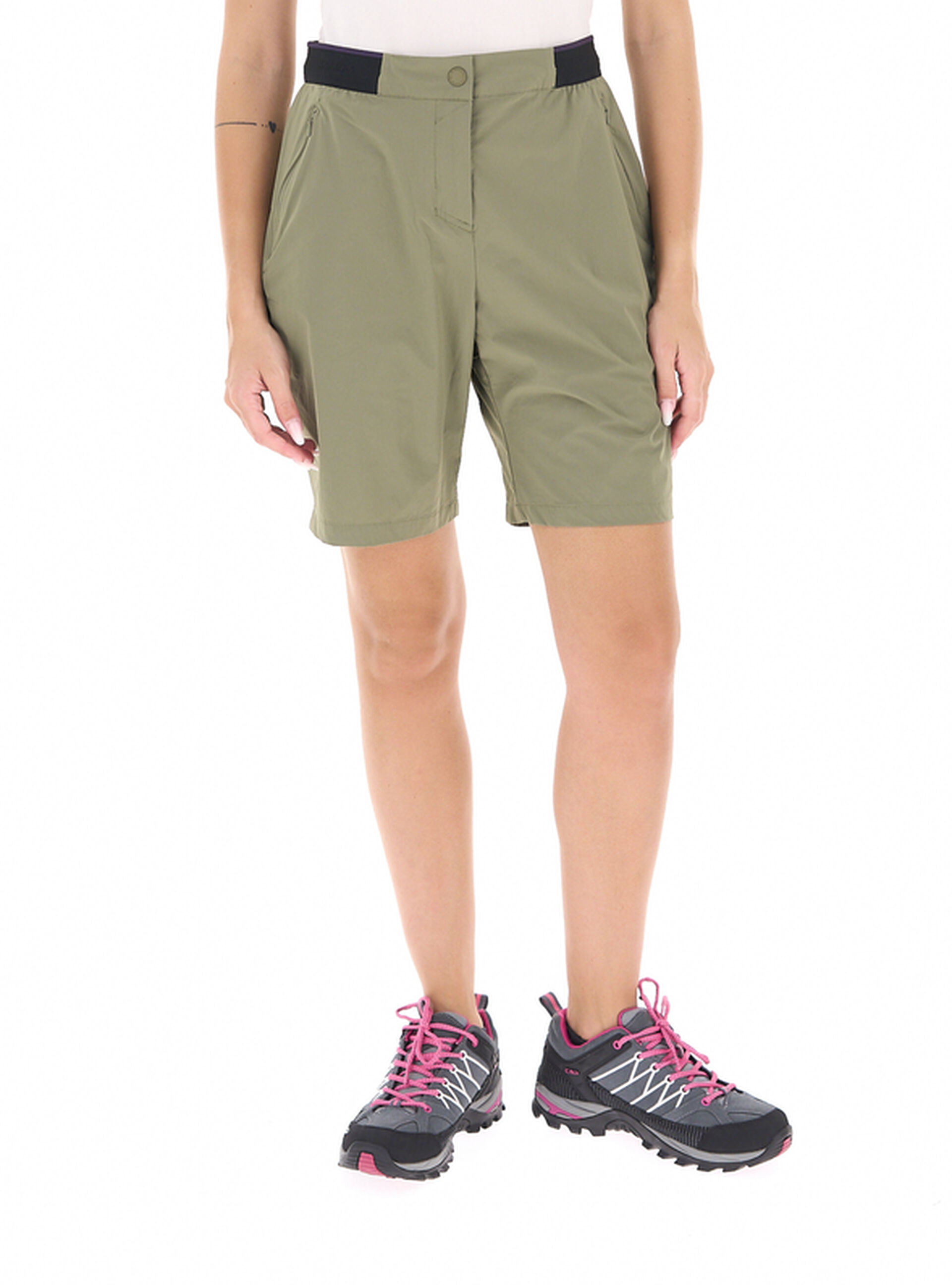 Bermuda tessuto tecnico VERDE MILITARE 42/36