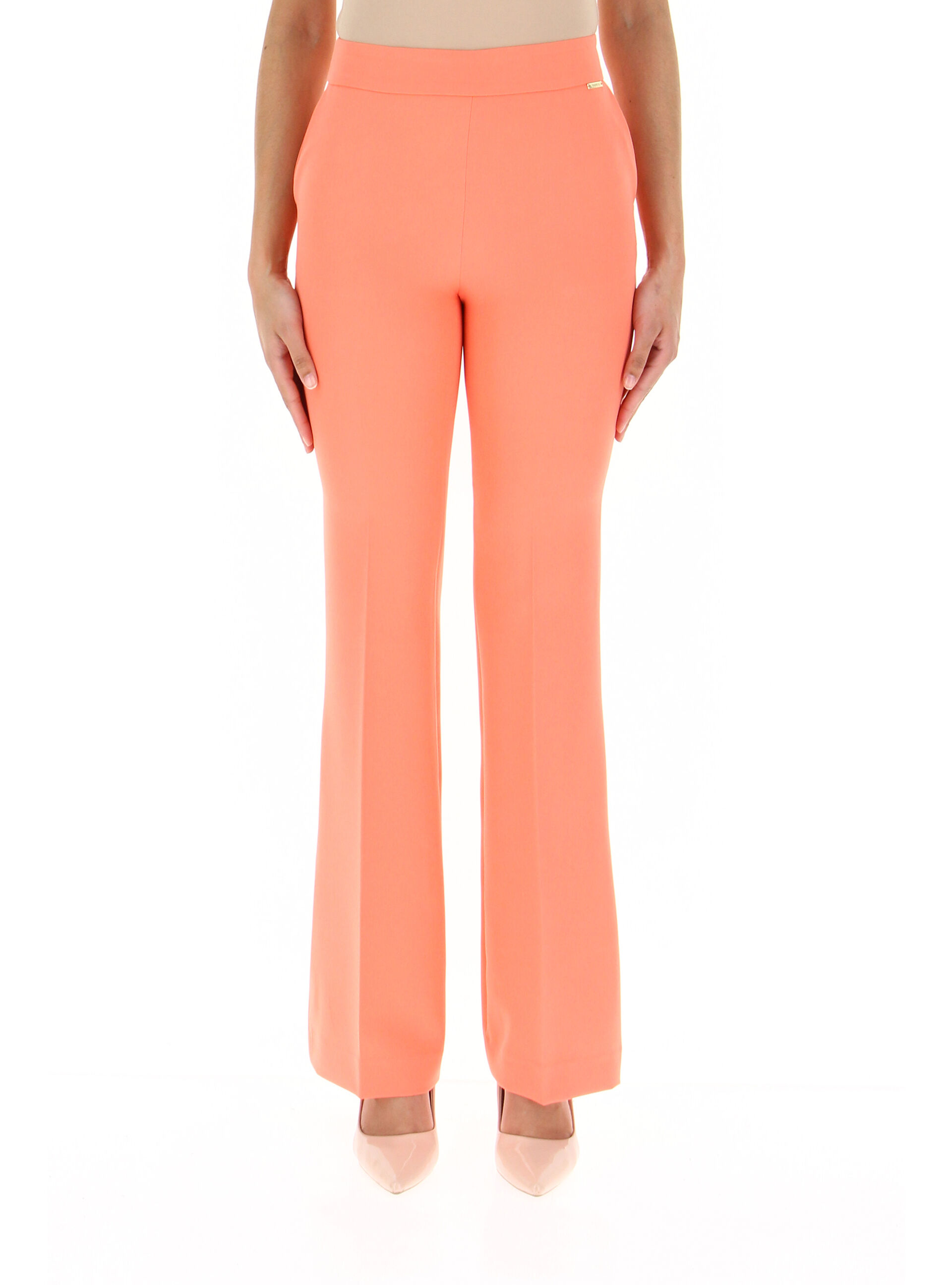KOCCA Pantalone flare ROSA