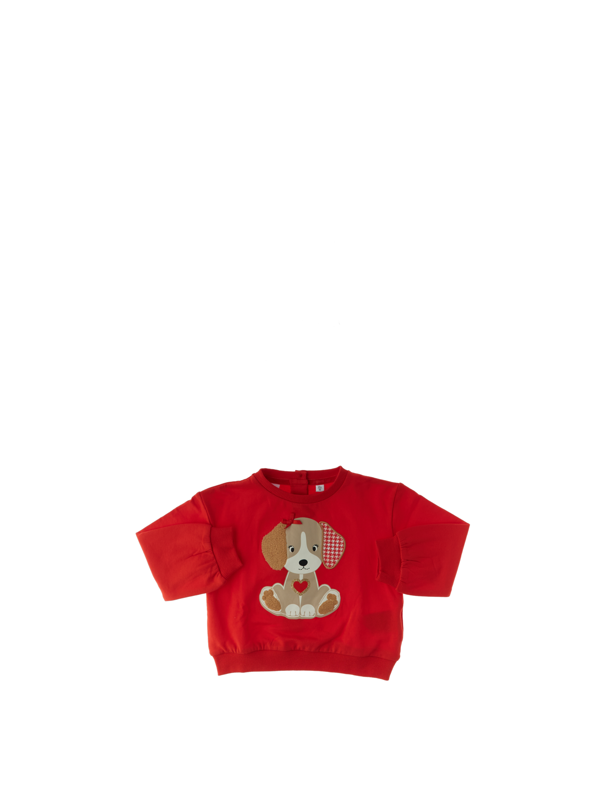 IDO Felpa girocollo ROSSO 7A