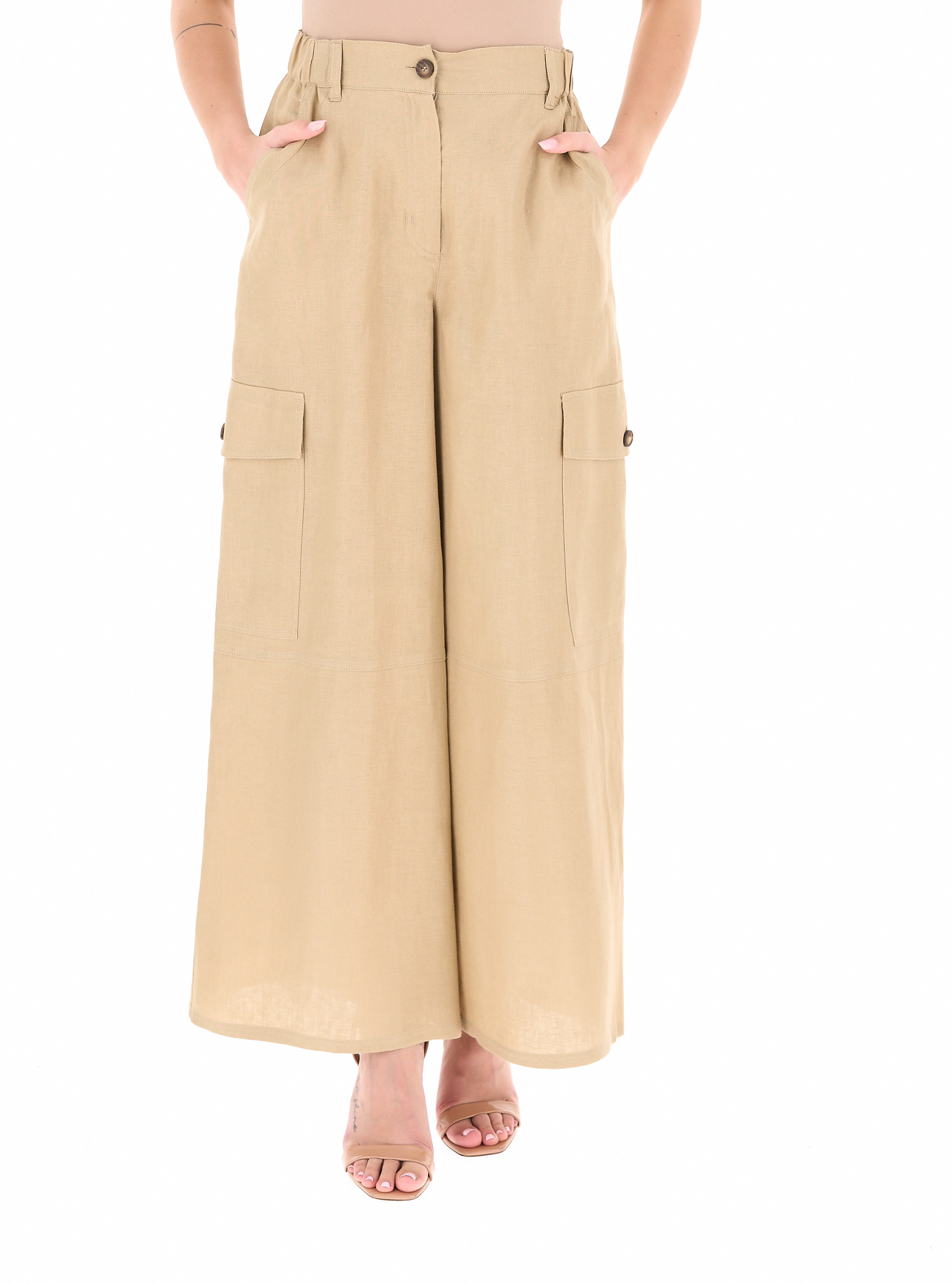 Pantalone cargo SABBIA