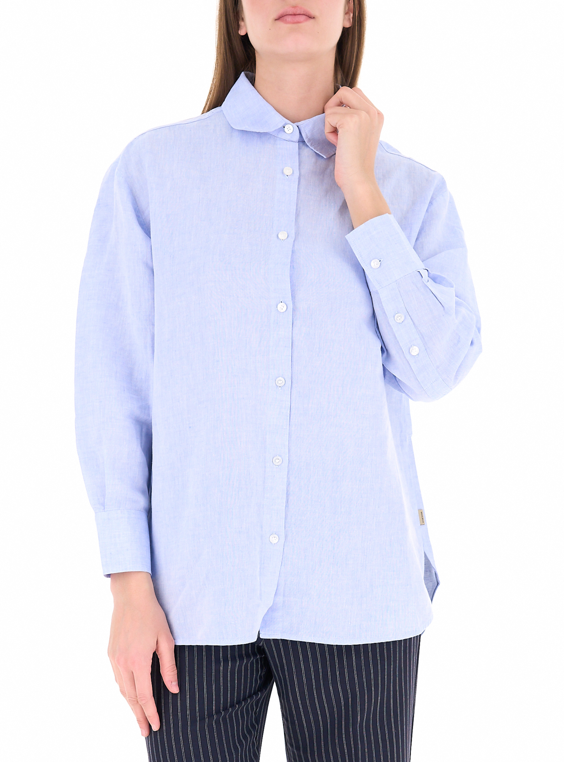 Camicia maniche lunghe AZZURRO CHIARO