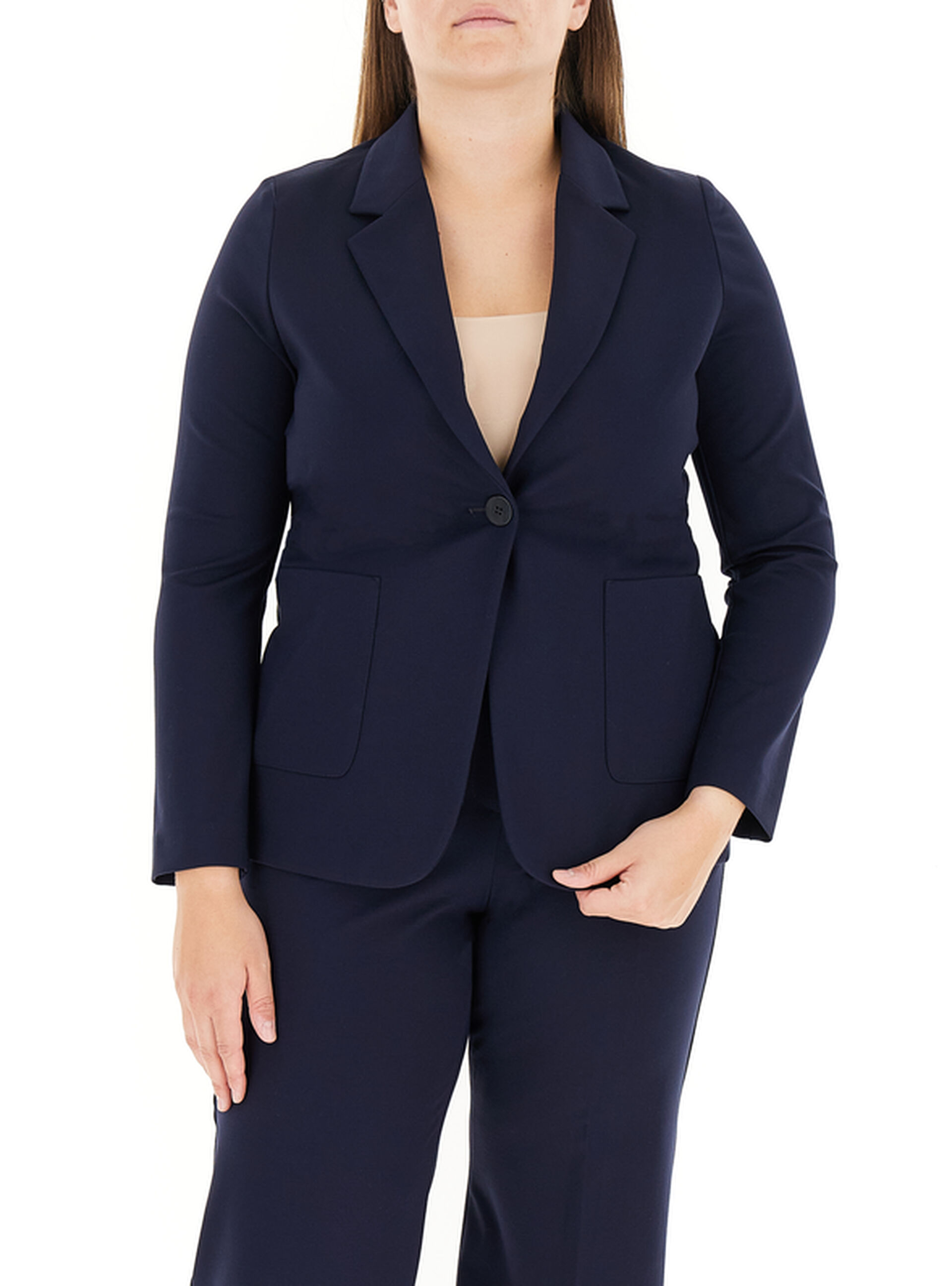 Blazer monopetto BLU NOTTE