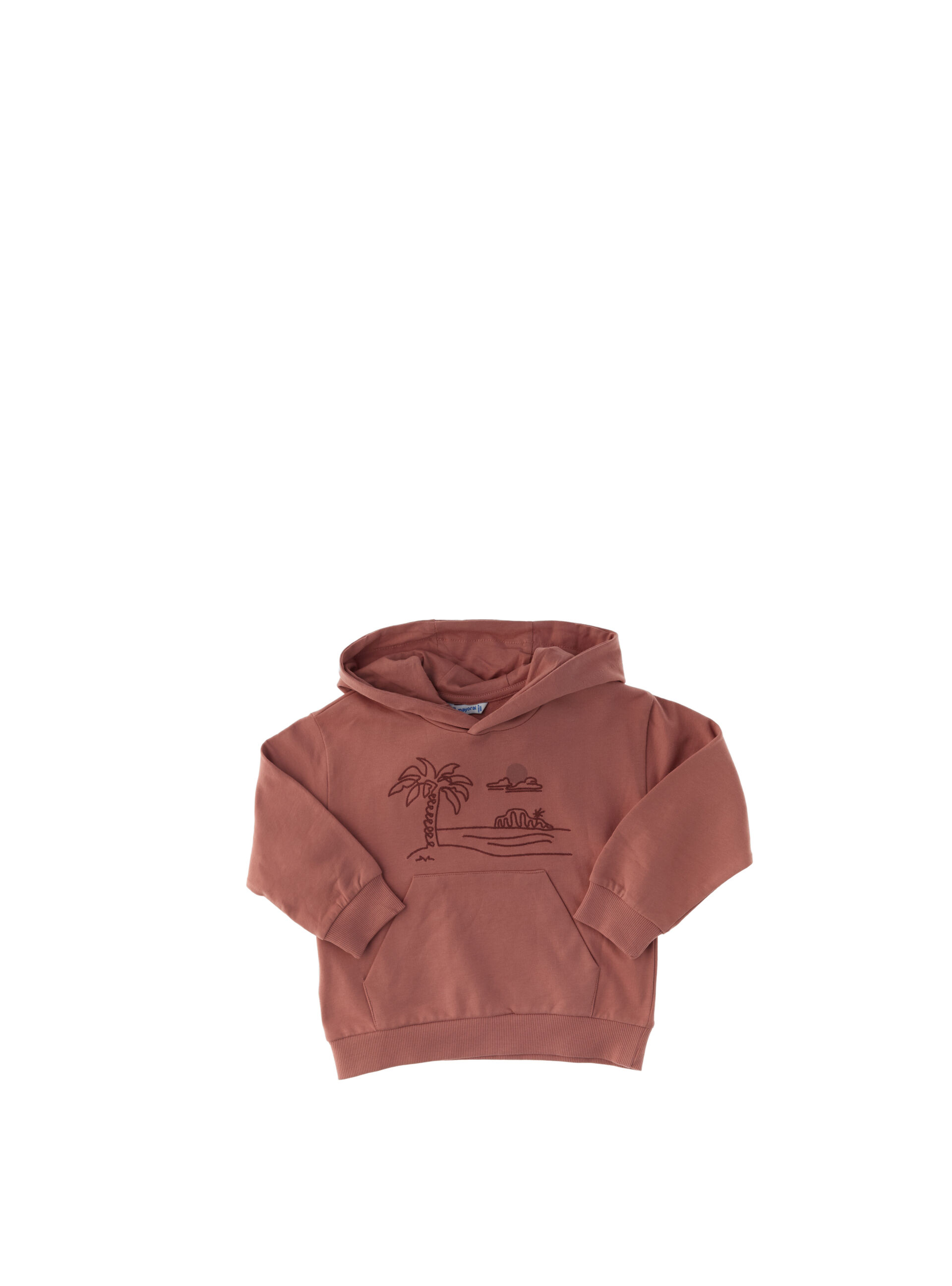 Felpa con cappuccio ROSA SCURO 5A