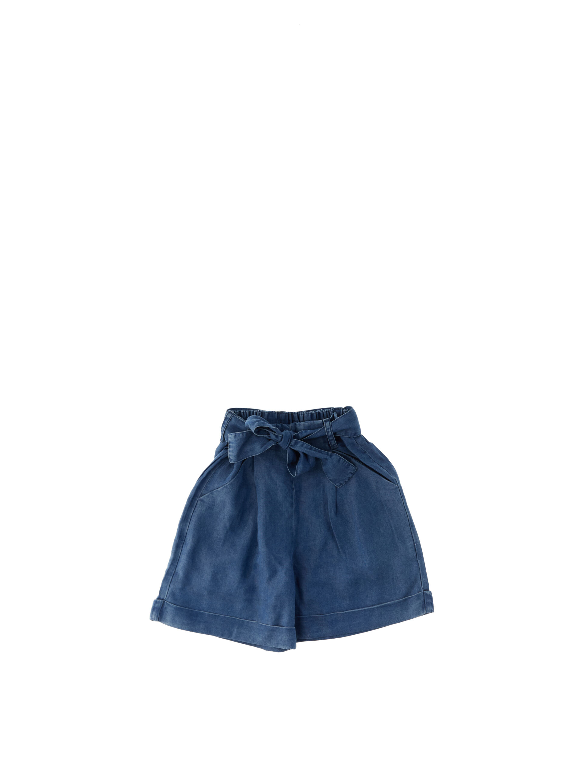IDO Shorts con fiocco BLU
