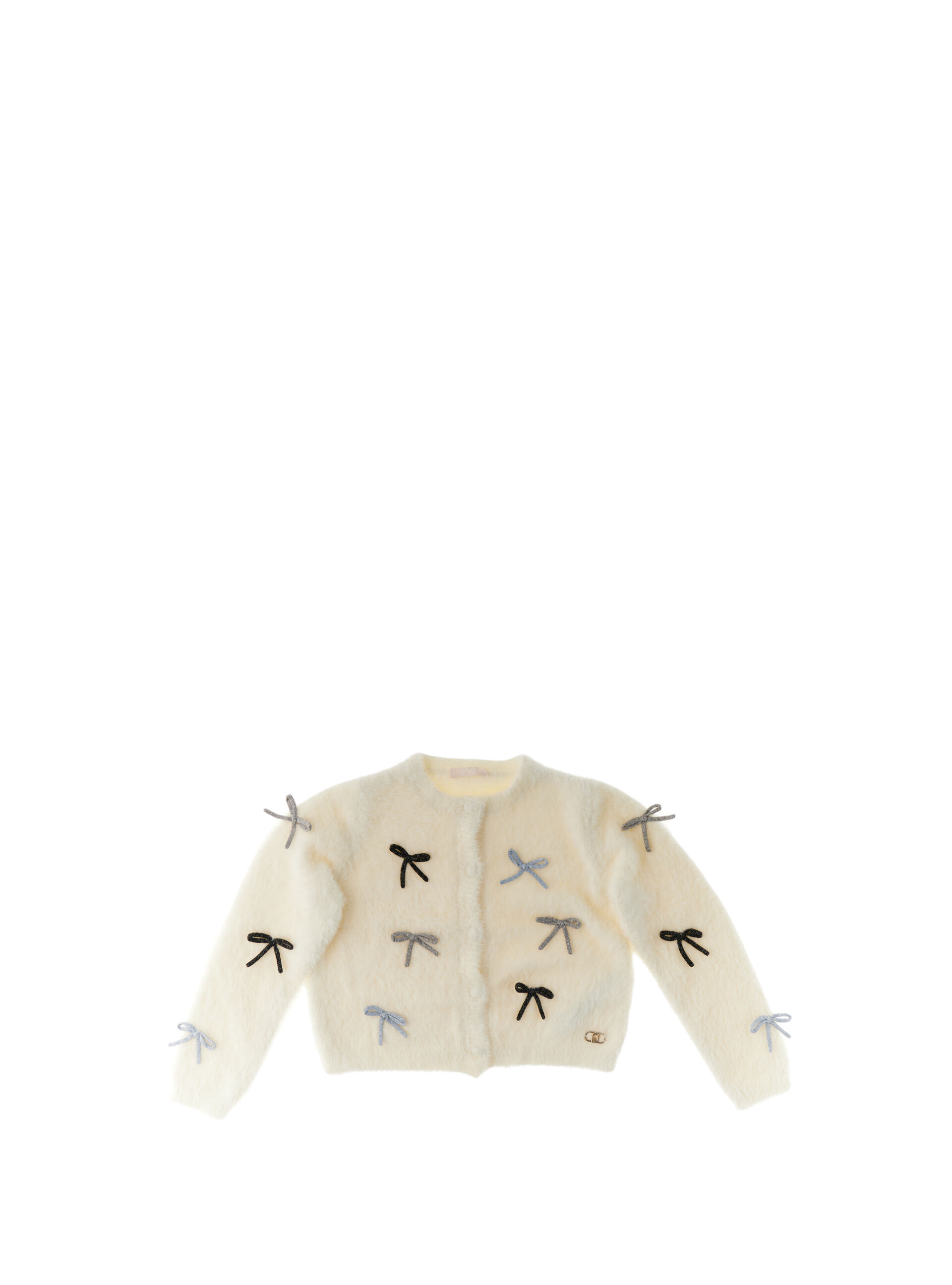 Cardigan con fiocchi BABY BURRO